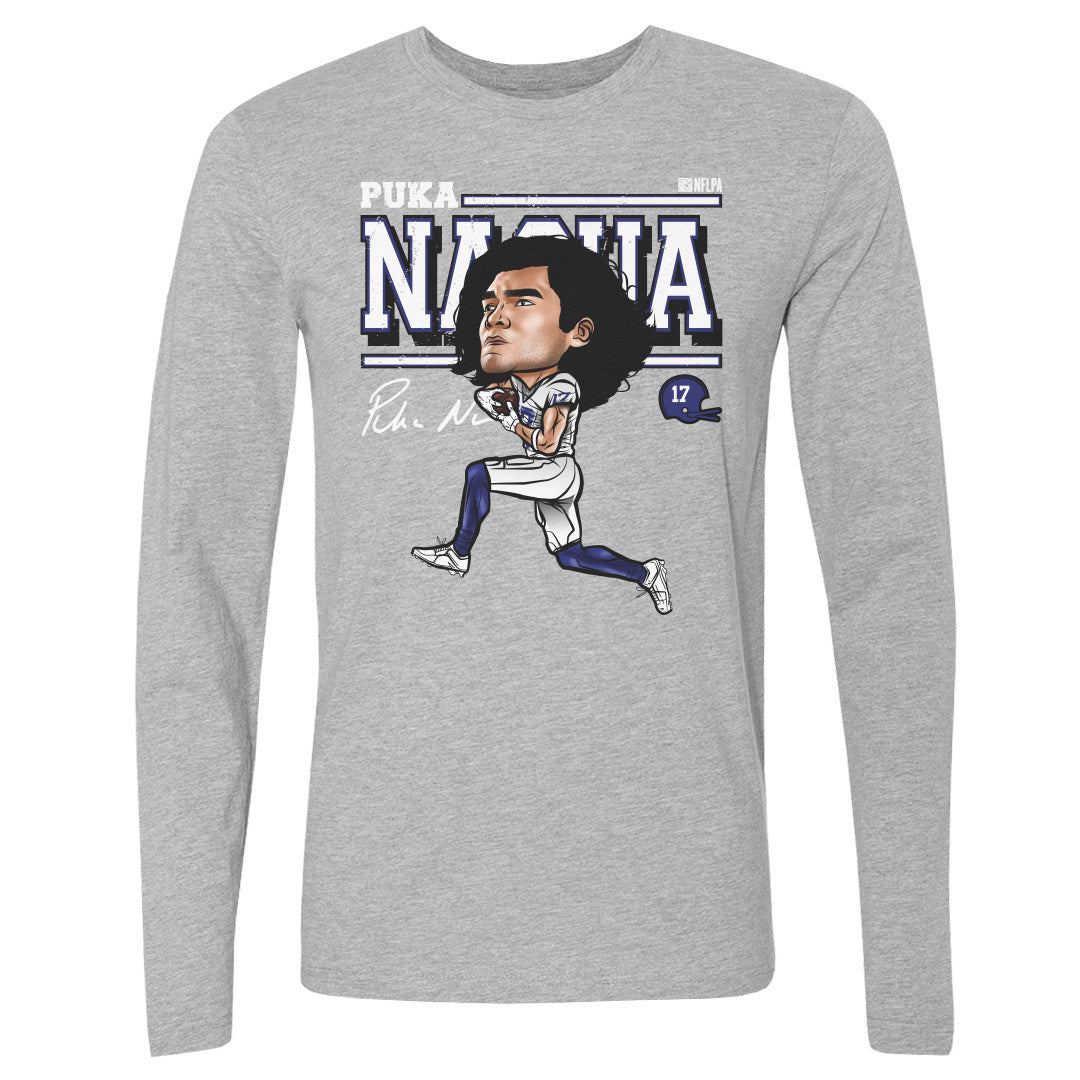 Puka Nacua Men&#39;s Long Sleeve T-Shirt | 500 LEVEL