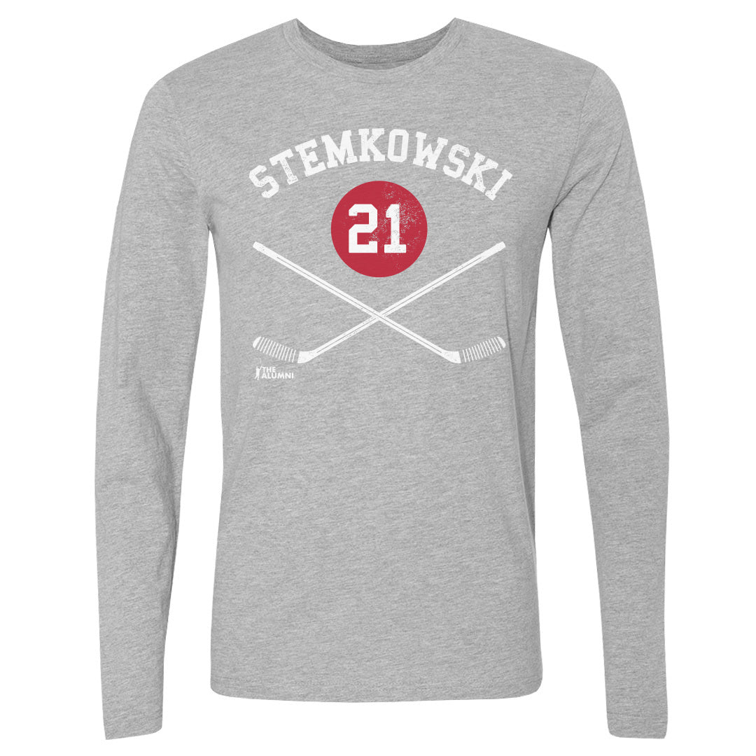 Pete Stemkowski Men&#39;s Long Sleeve T-Shirt | 500 LEVEL