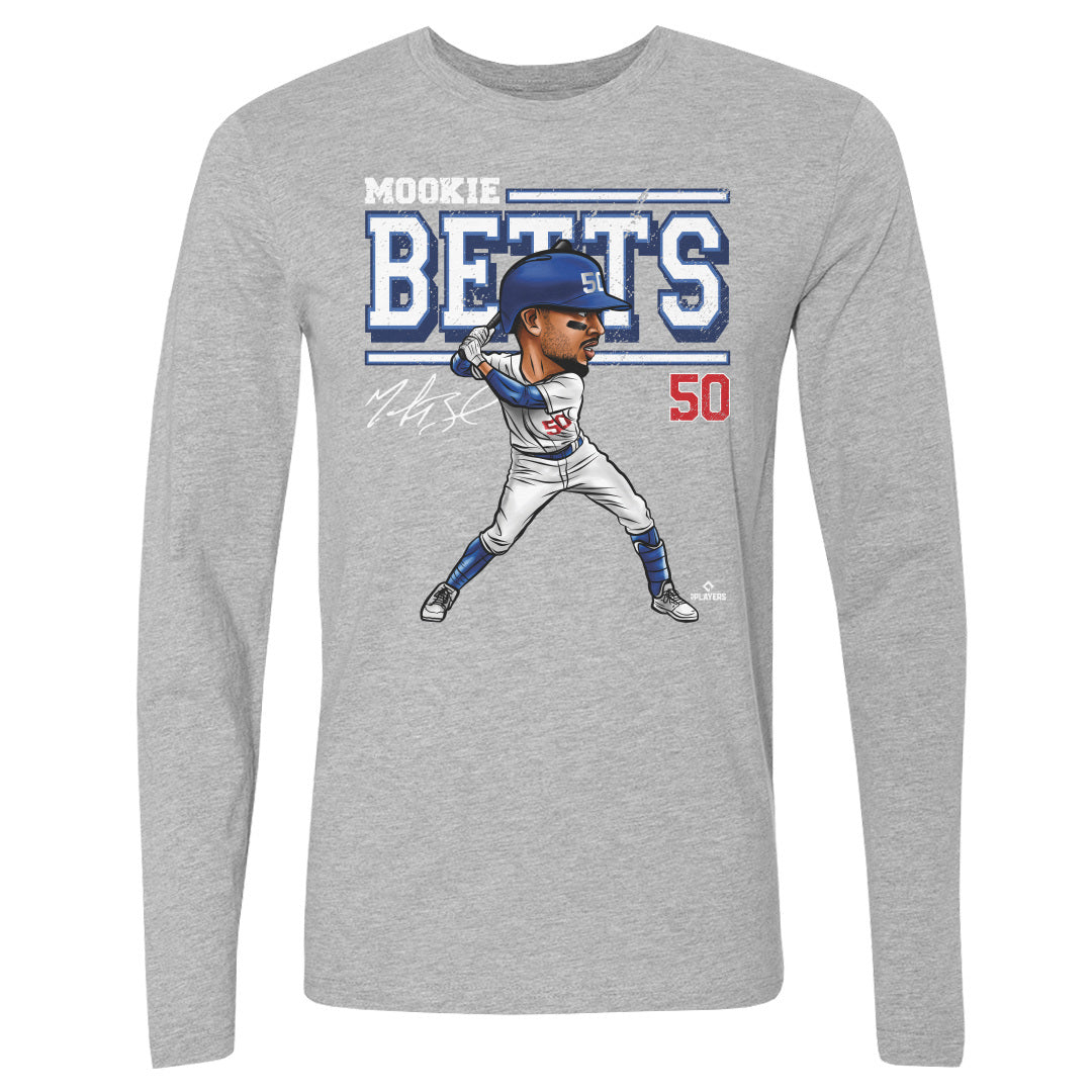 Mookie Betts Men&#39;s Long Sleeve T-Shirt | 500 LEVEL