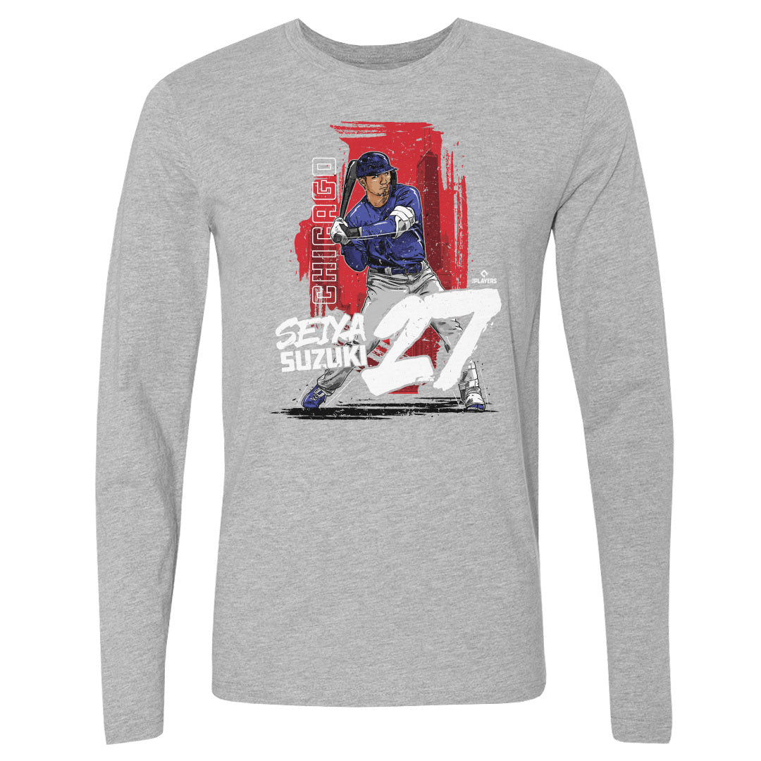 Seiya Suzuki Men&#39;s Long Sleeve T-Shirt | 500 LEVEL