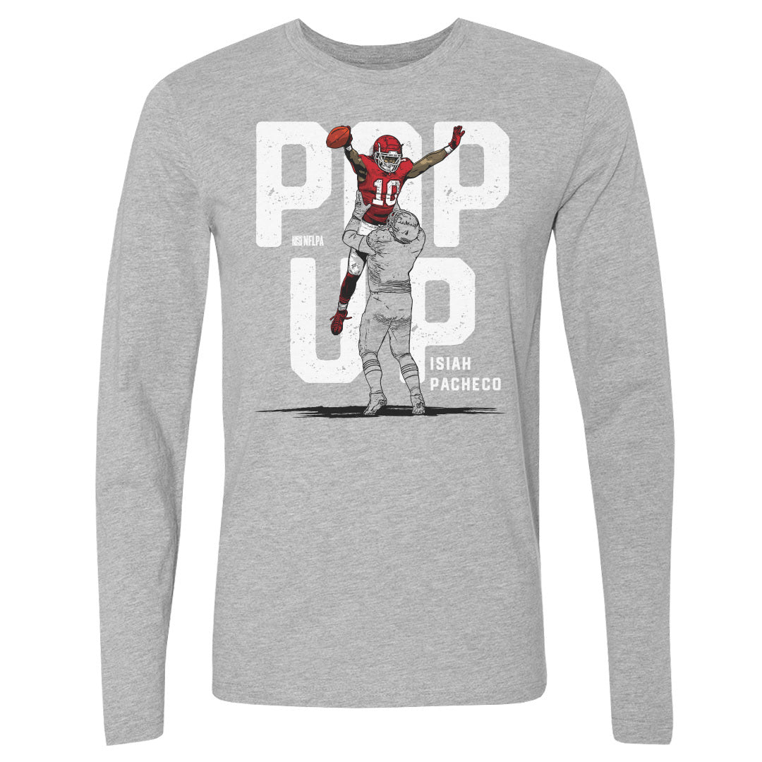 Isiah Pacheco Men&#39;s Long Sleeve T-Shirt | 500 LEVEL