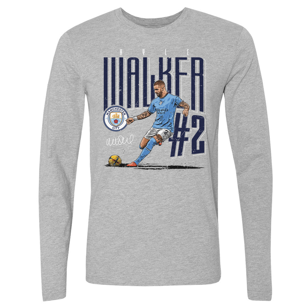 Kyle Walker Men&#39;s Long Sleeve T-Shirt | 500 LEVEL