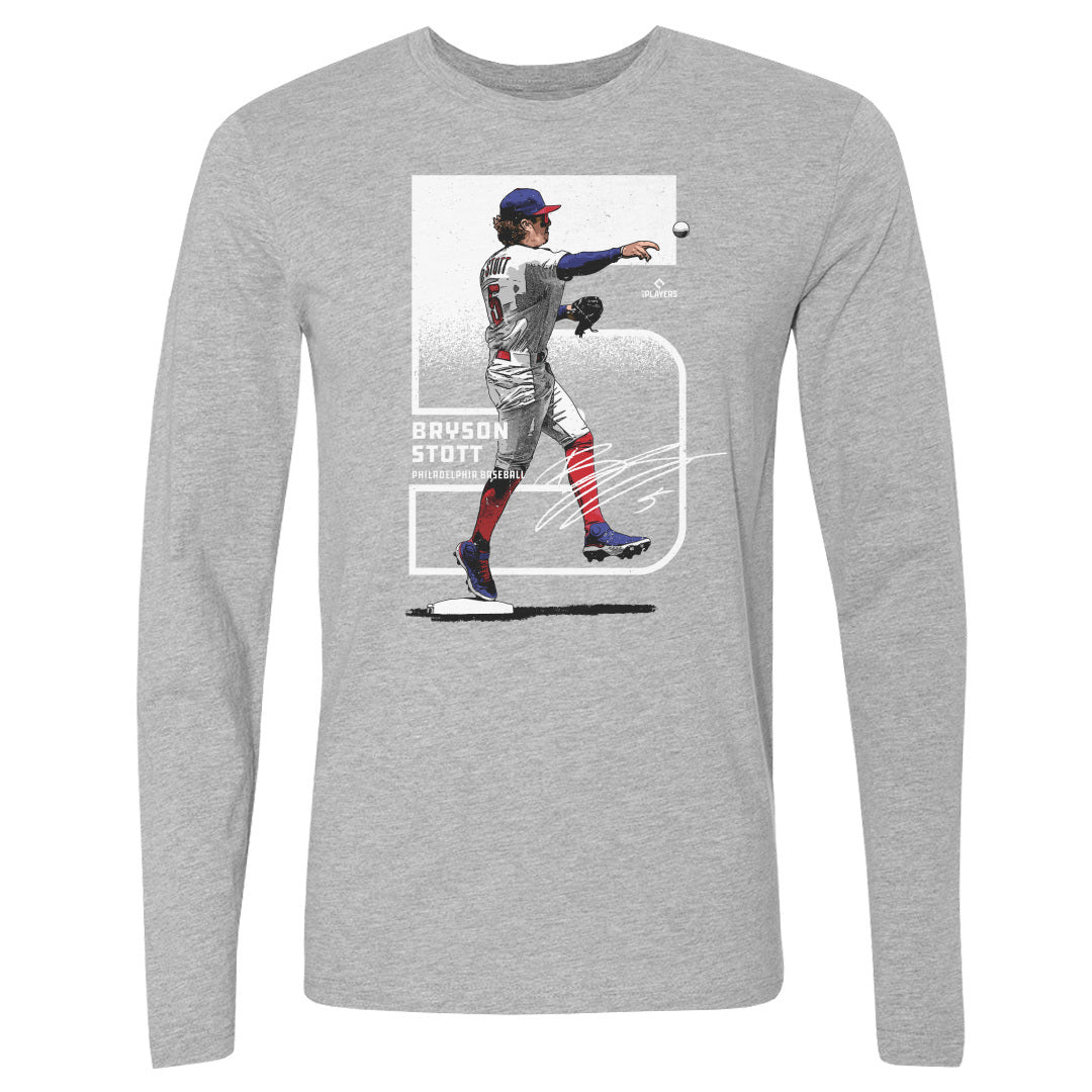 Bryson Stott Men&#39;s Long Sleeve T-Shirt | 500 LEVEL