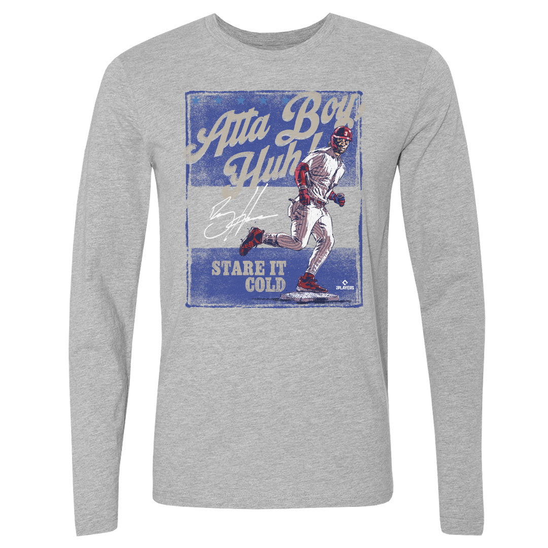 Bryce Harper Men&#39;s Long Sleeve T-Shirt | 500 LEVEL