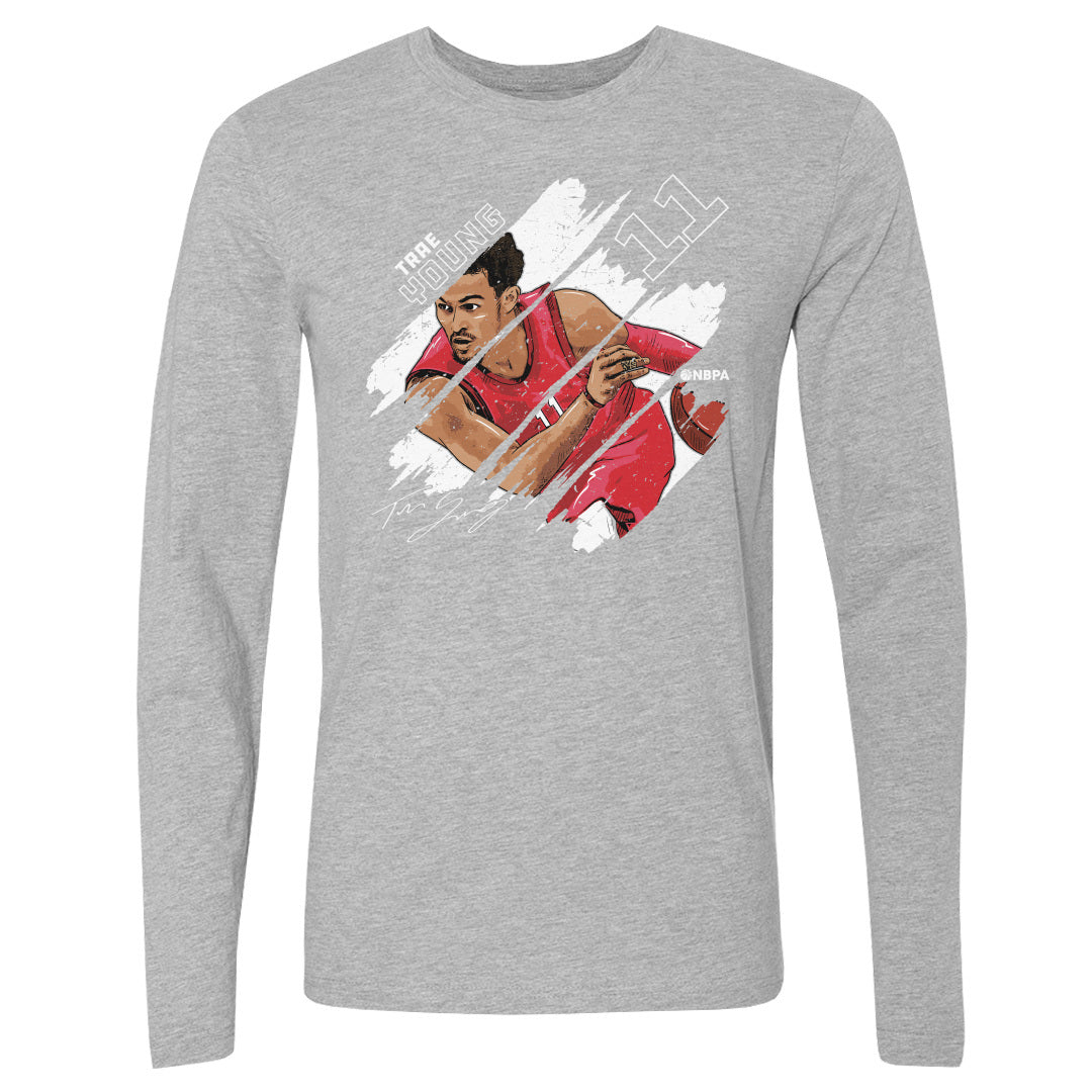 Trae Young Men&#39;s Long Sleeve T-Shirt | 500 LEVEL