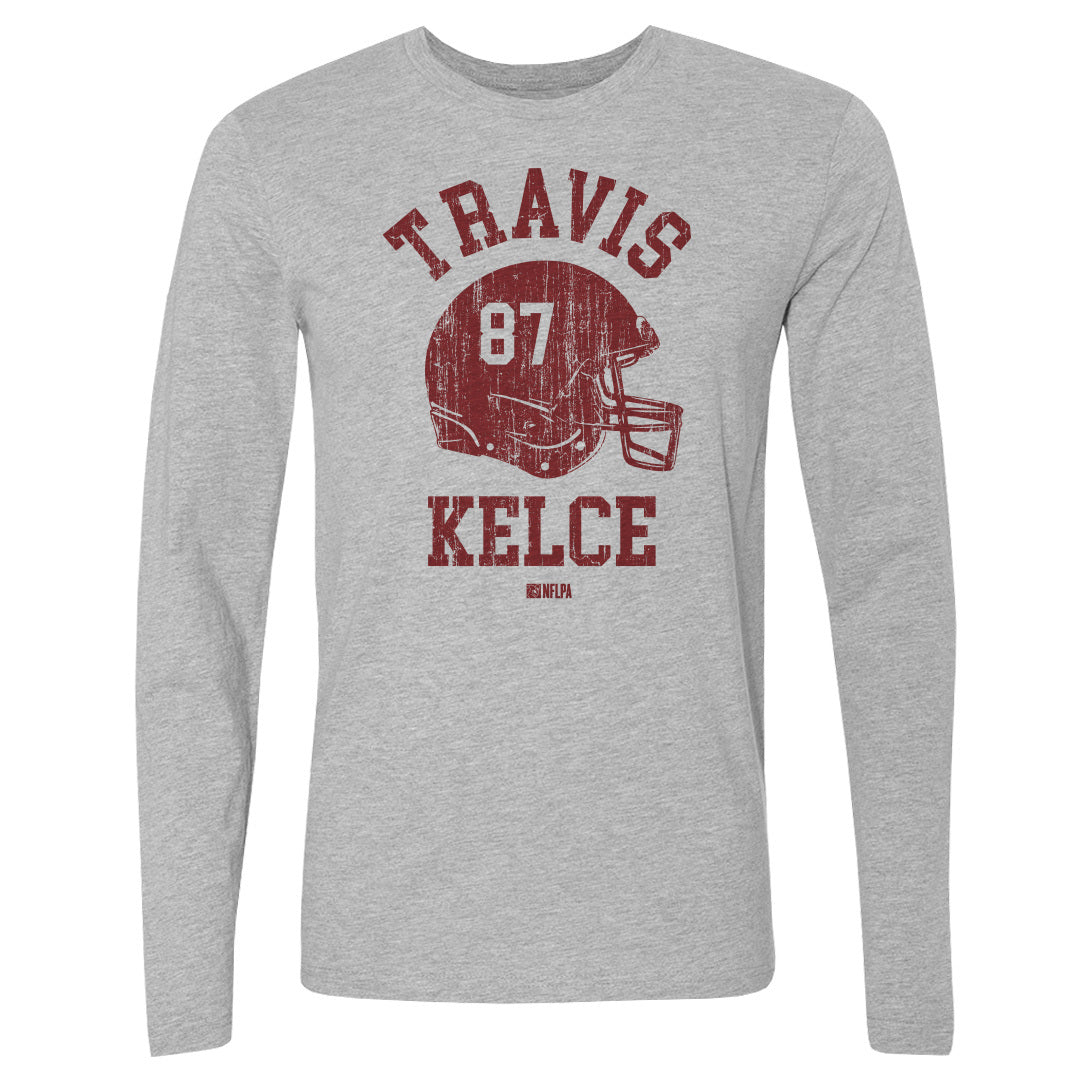 Travis Kelce Men&#39;s Long Sleeve T-Shirt | 500 LEVEL