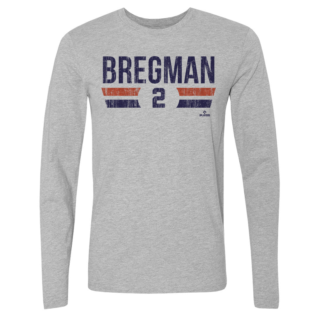 Alex Bregman Men&#39;s Long Sleeve T-Shirt | 500 LEVEL