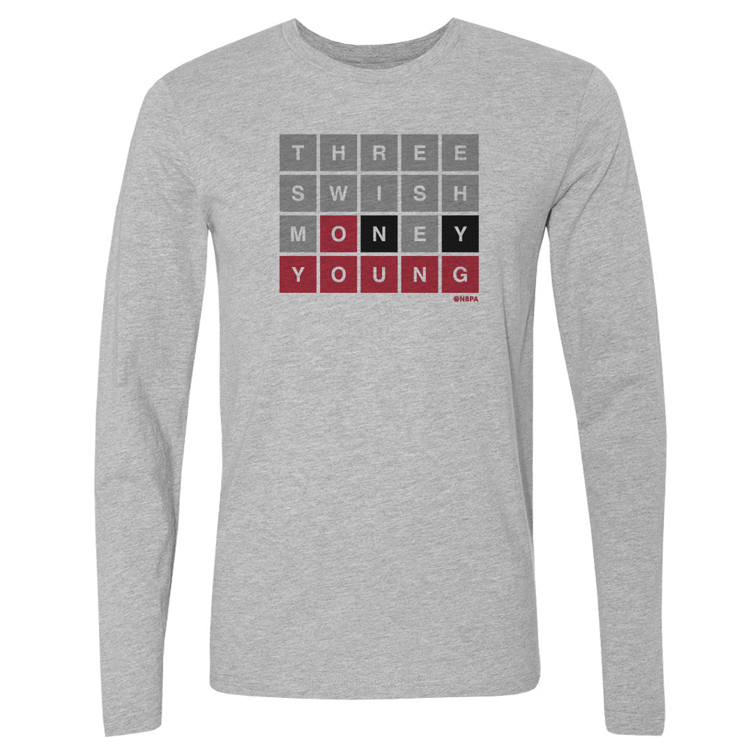 Trae Young Men&#39;s Long Sleeve T-Shirt | 500 LEVEL