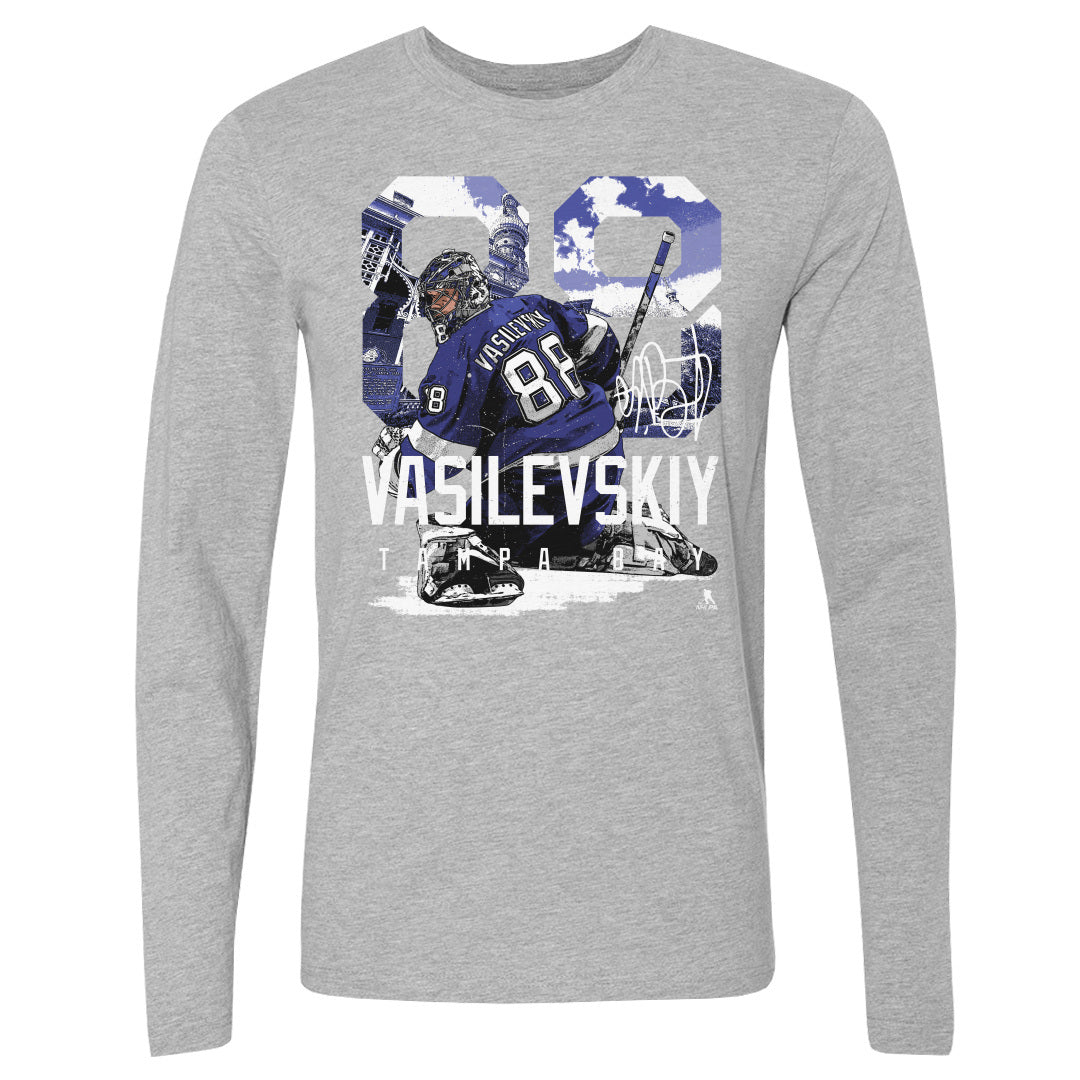 Andrei Vasilevskiy Men&#39;s Long Sleeve T-Shirt | 500 LEVEL