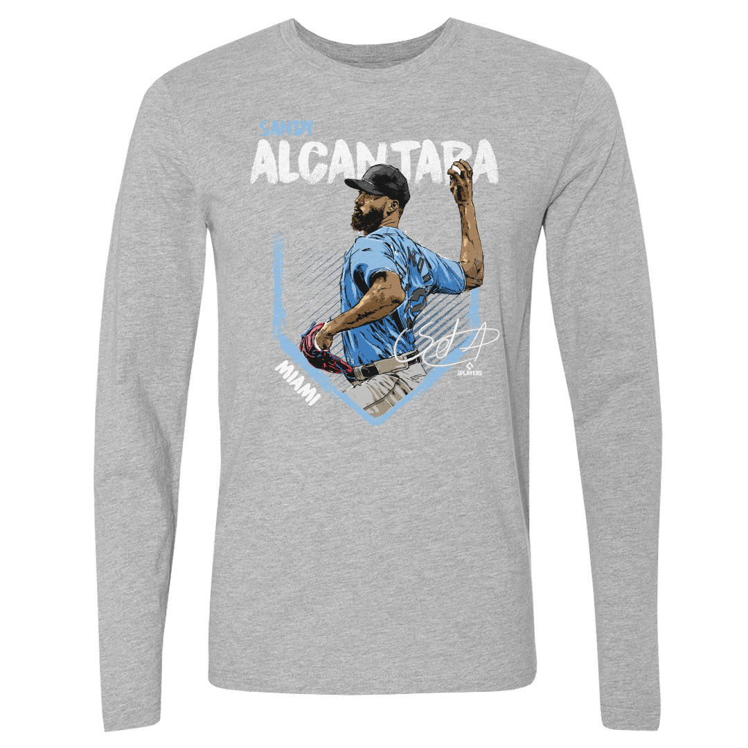 Sandy Alcantara Men&#39;s Long Sleeve T-Shirt | 500 LEVEL