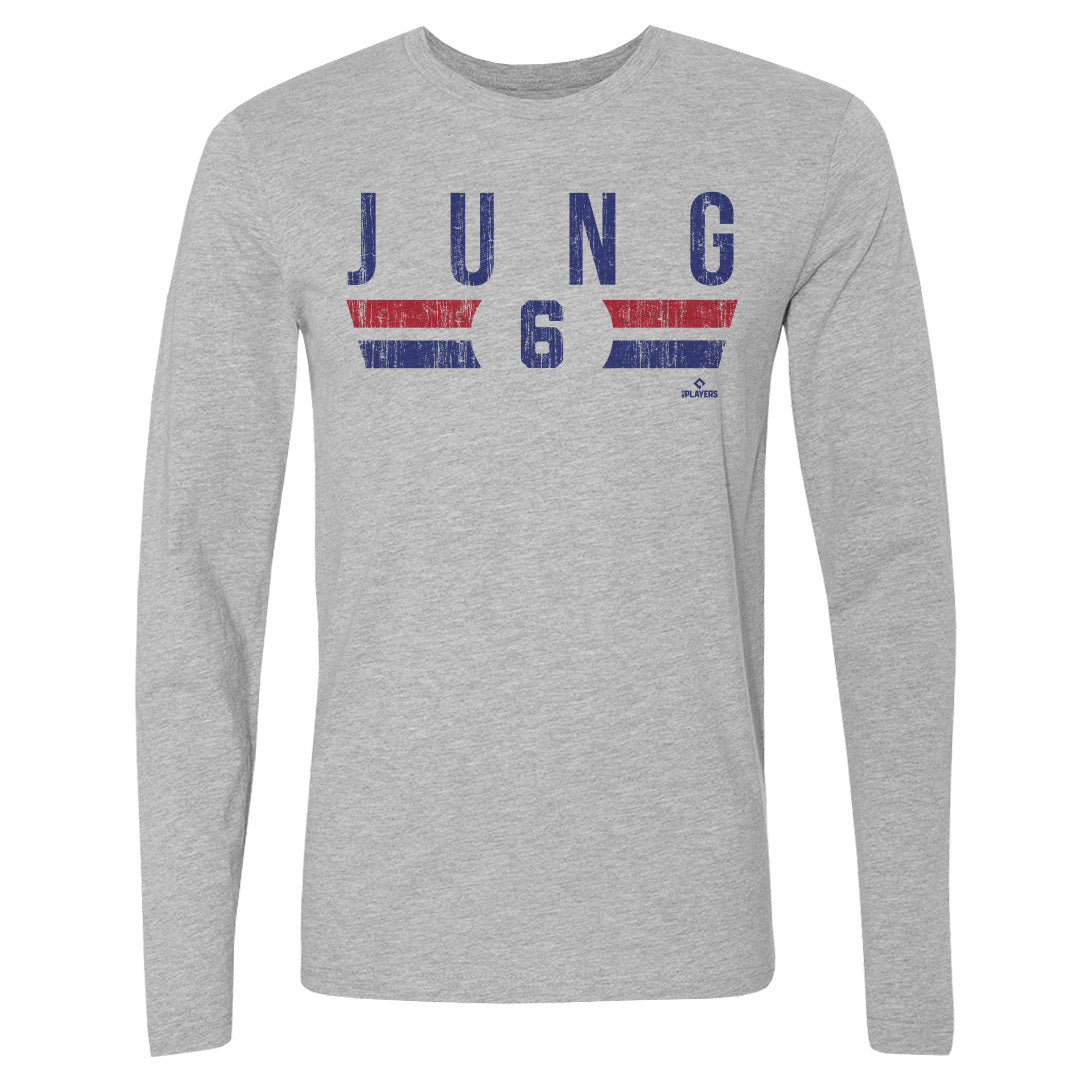 Josh Jung Men&#39;s Long Sleeve T-Shirt | 500 LEVEL