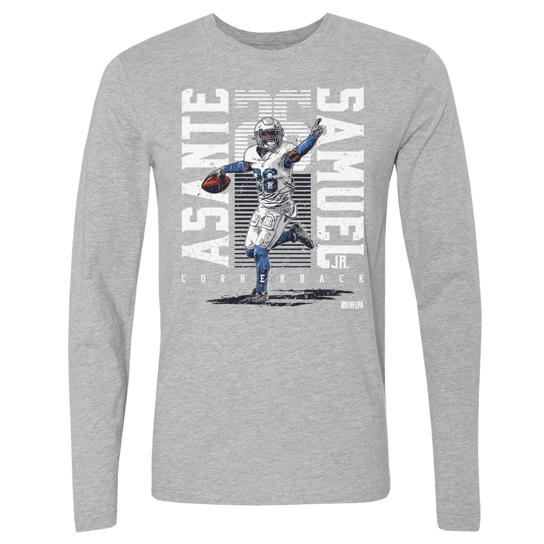 Asante Samuel Jr. Men&#39;s Long Sleeve T-Shirt | 500 LEVEL