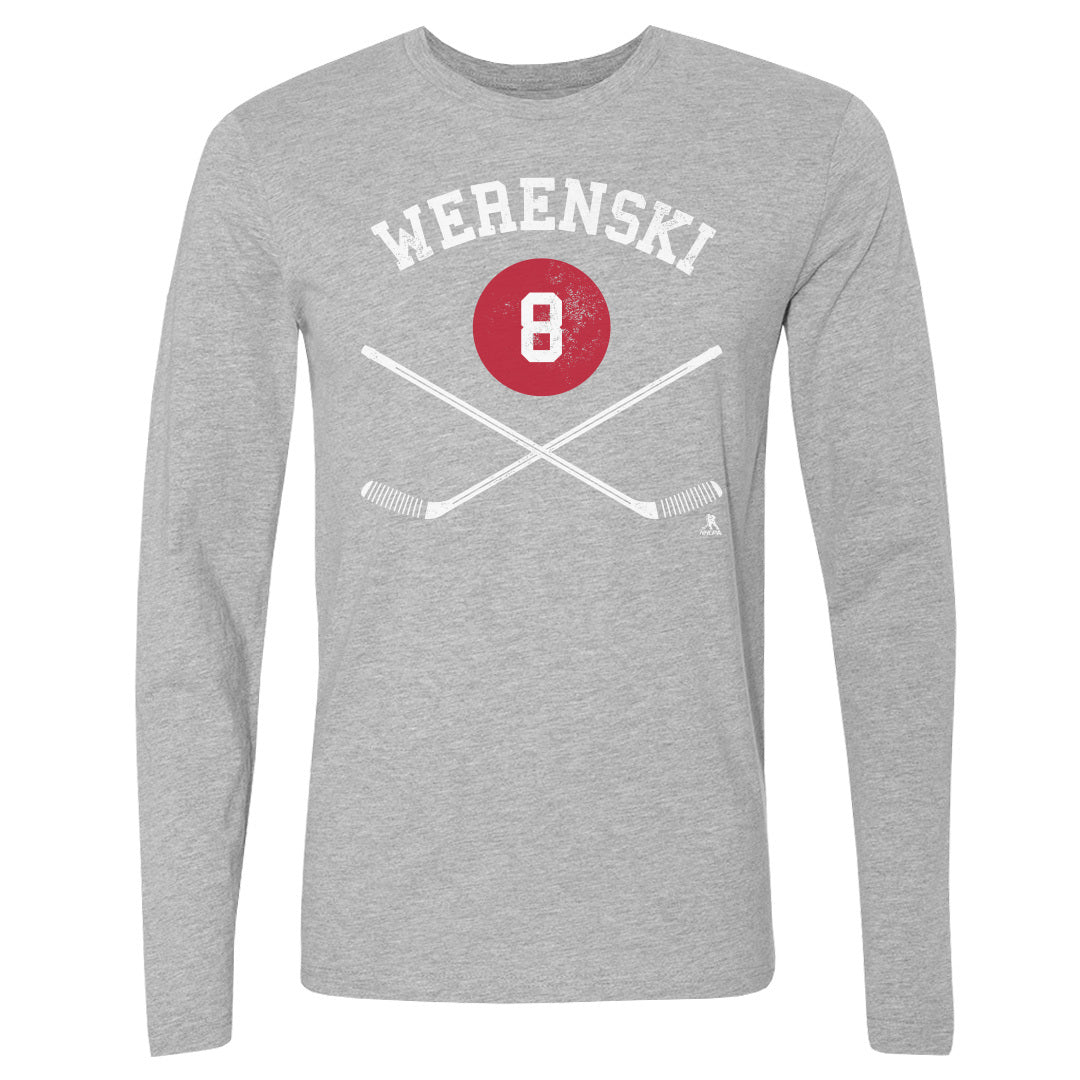 Zach Werenski Men&#39;s Long Sleeve T-Shirt | 500 LEVEL