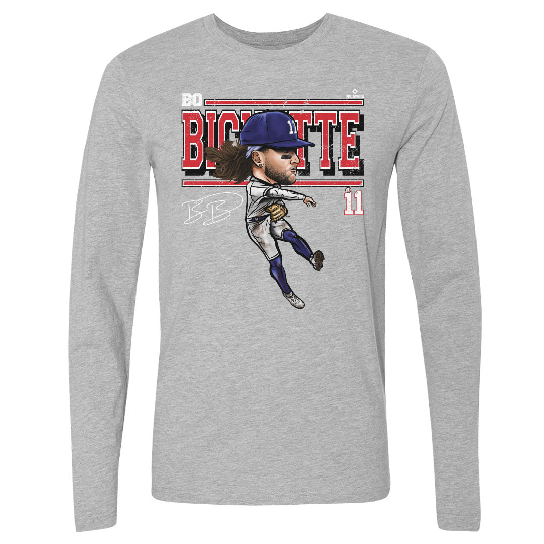 Bo Bichette Men&#39;s Long Sleeve T-Shirt | 500 LEVEL