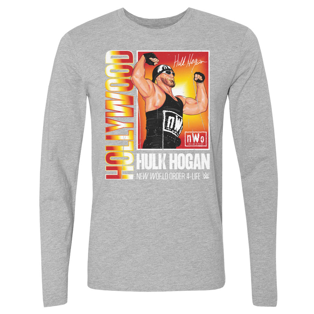 Hulk Hogan Men&#39;s Long Sleeve T-Shirt | 500 LEVEL