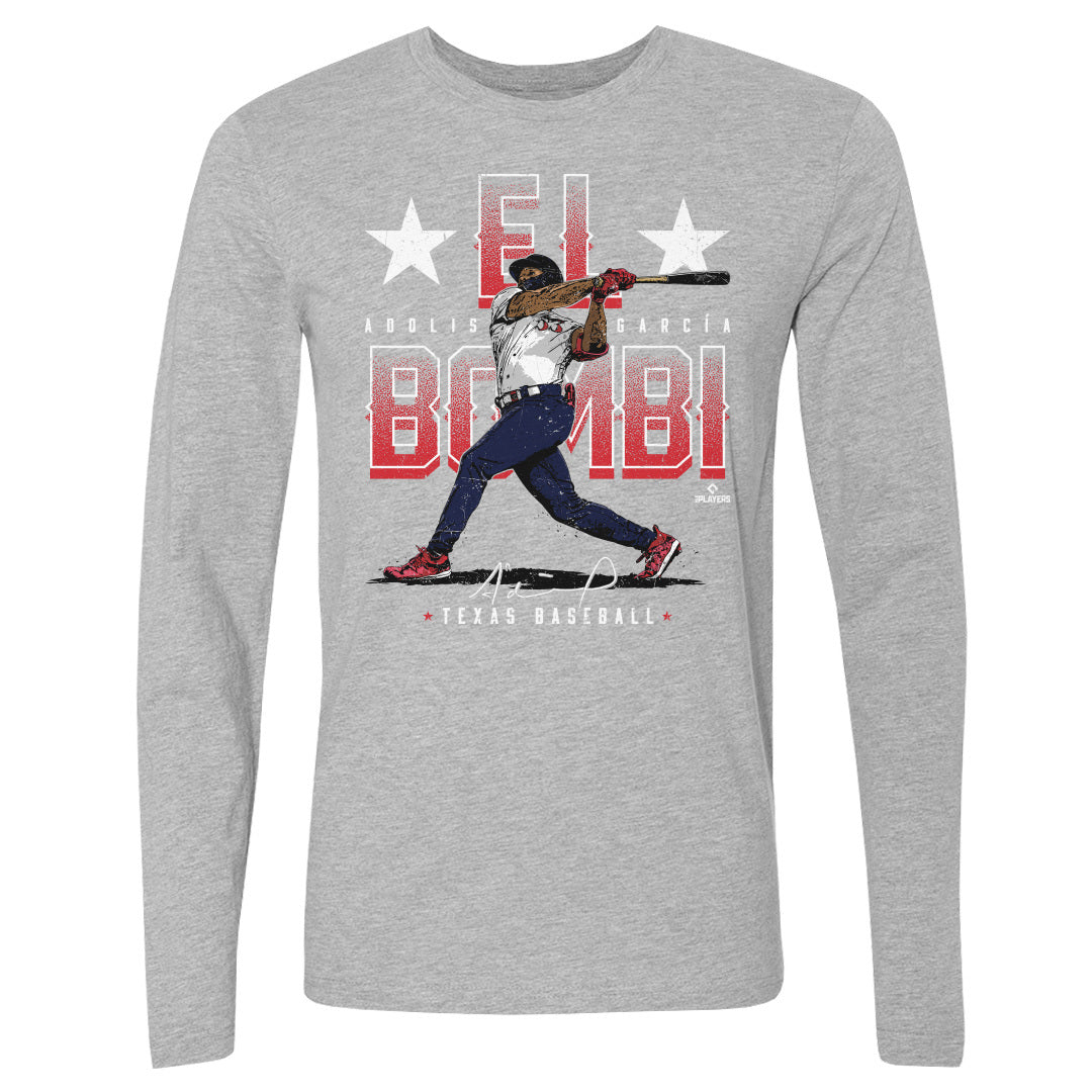 Adolis Garcia Men&#39;s Long Sleeve T-Shirt | 500 LEVEL