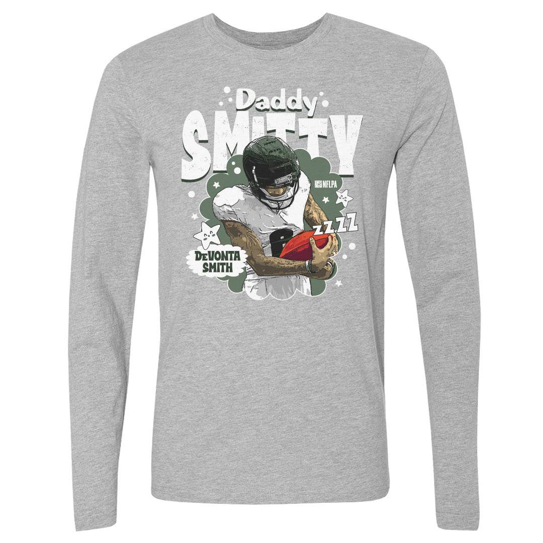 DeVonta Smith Men&#39;s Long Sleeve T-Shirt | 500 LEVEL