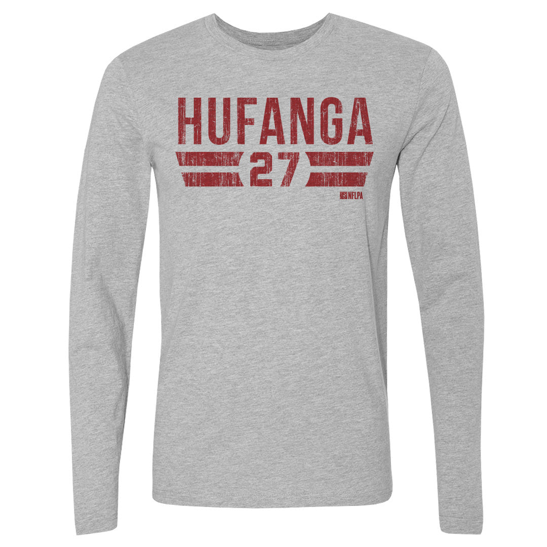 Talanoa Hufanga Men&#39;s Long Sleeve T-Shirt | 500 LEVEL