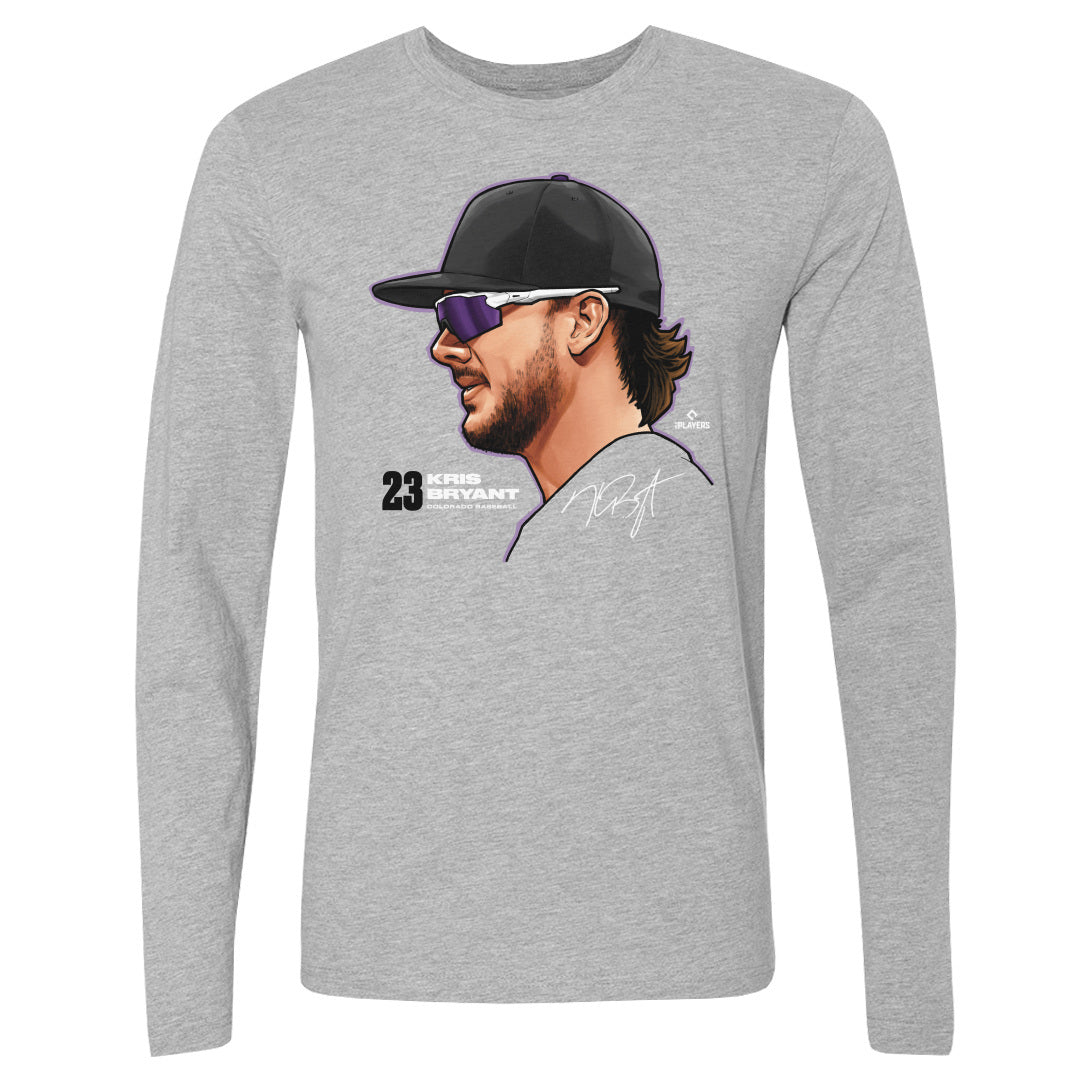 Kris Bryant Men&#39;s Long Sleeve T-Shirt | 500 LEVEL