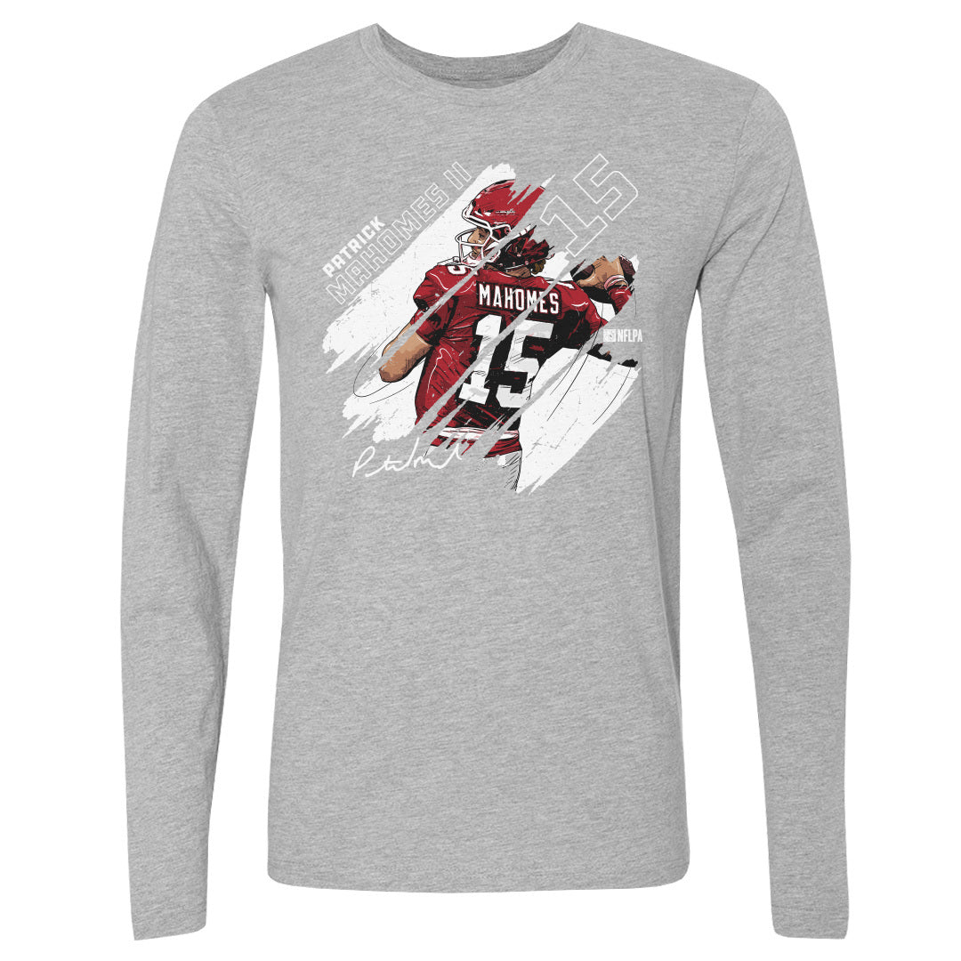 Patrick Mahomes Men&#39;s Long Sleeve T-Shirt | 500 LEVEL