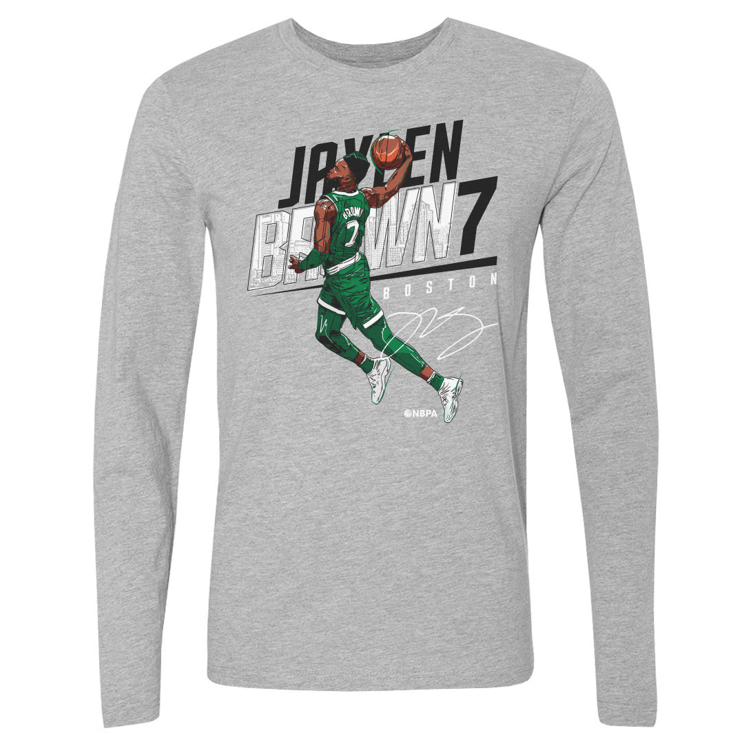 Jaylen Brown Men&#39;s Long Sleeve T-Shirt | 500 LEVEL