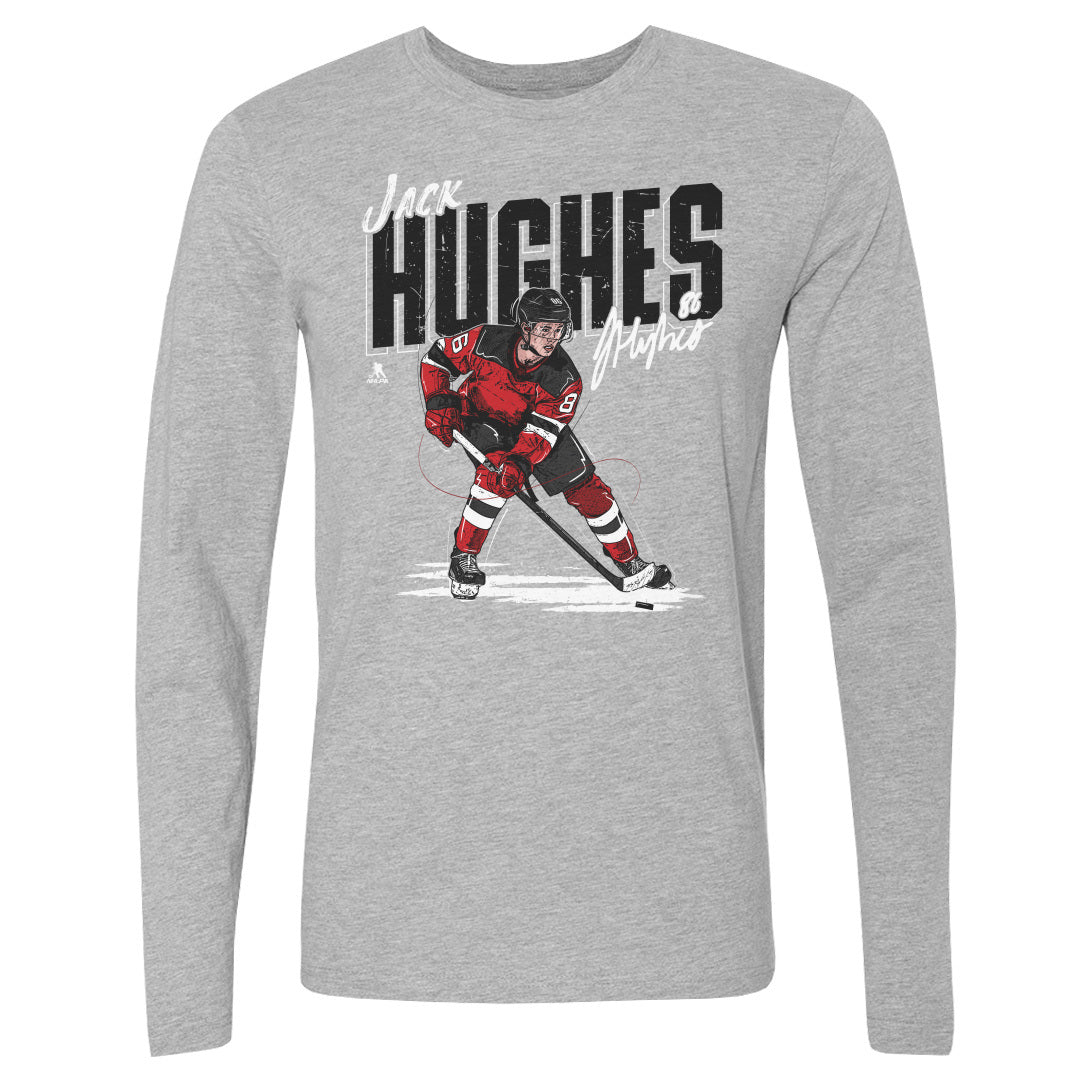 Jack Hughes Men&#39;s Long Sleeve T-Shirt | 500 LEVEL