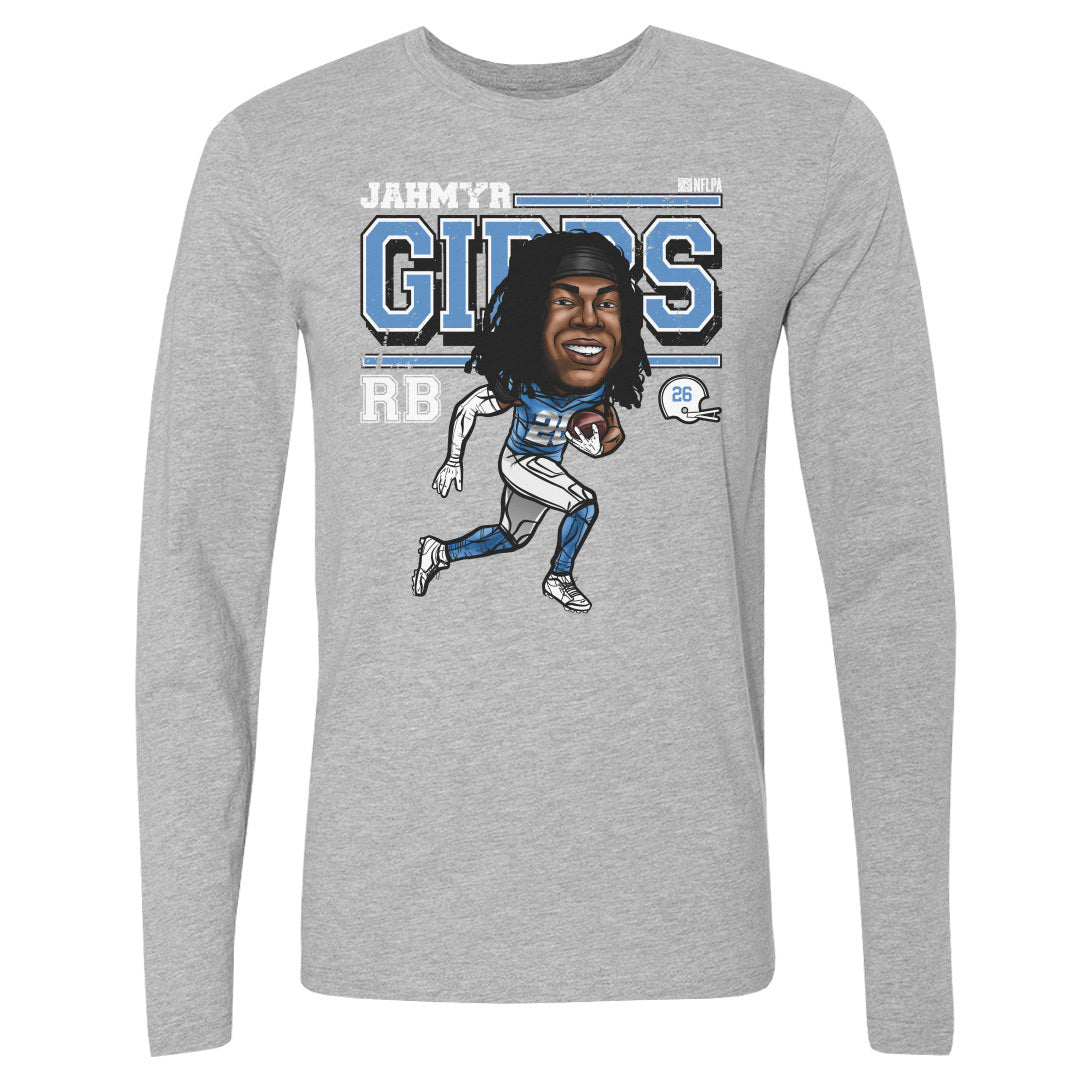 Jahmyr Gibbs Men&#39;s Long Sleeve T-Shirt | 500 LEVEL