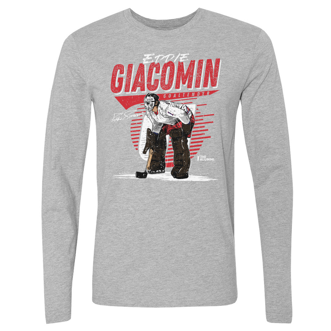 Eddie Giacomin Men&#39;s Long Sleeve T-Shirt | 500 LEVEL