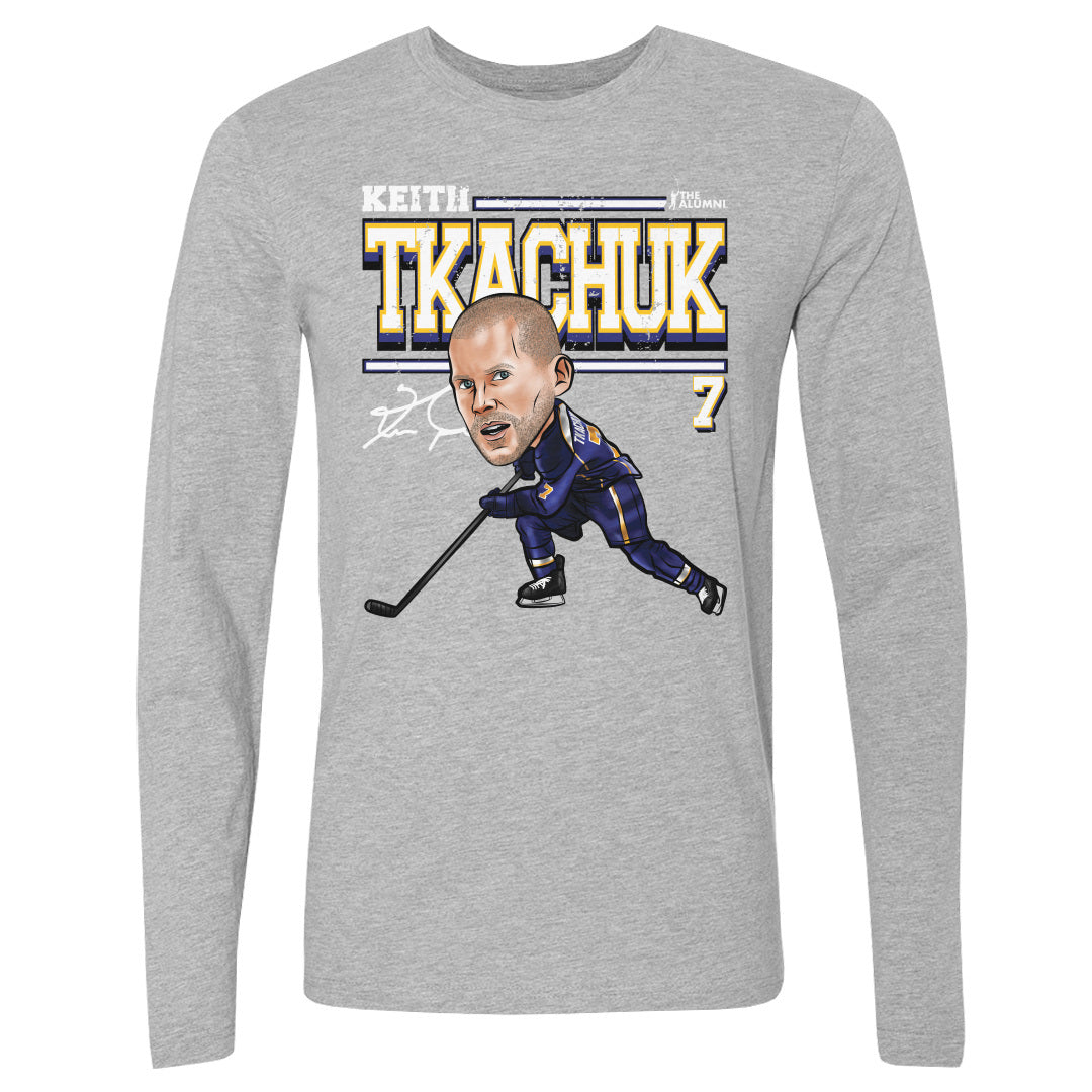 Keith Tkachuk Men&#39;s Long Sleeve T-Shirt | 500 LEVEL