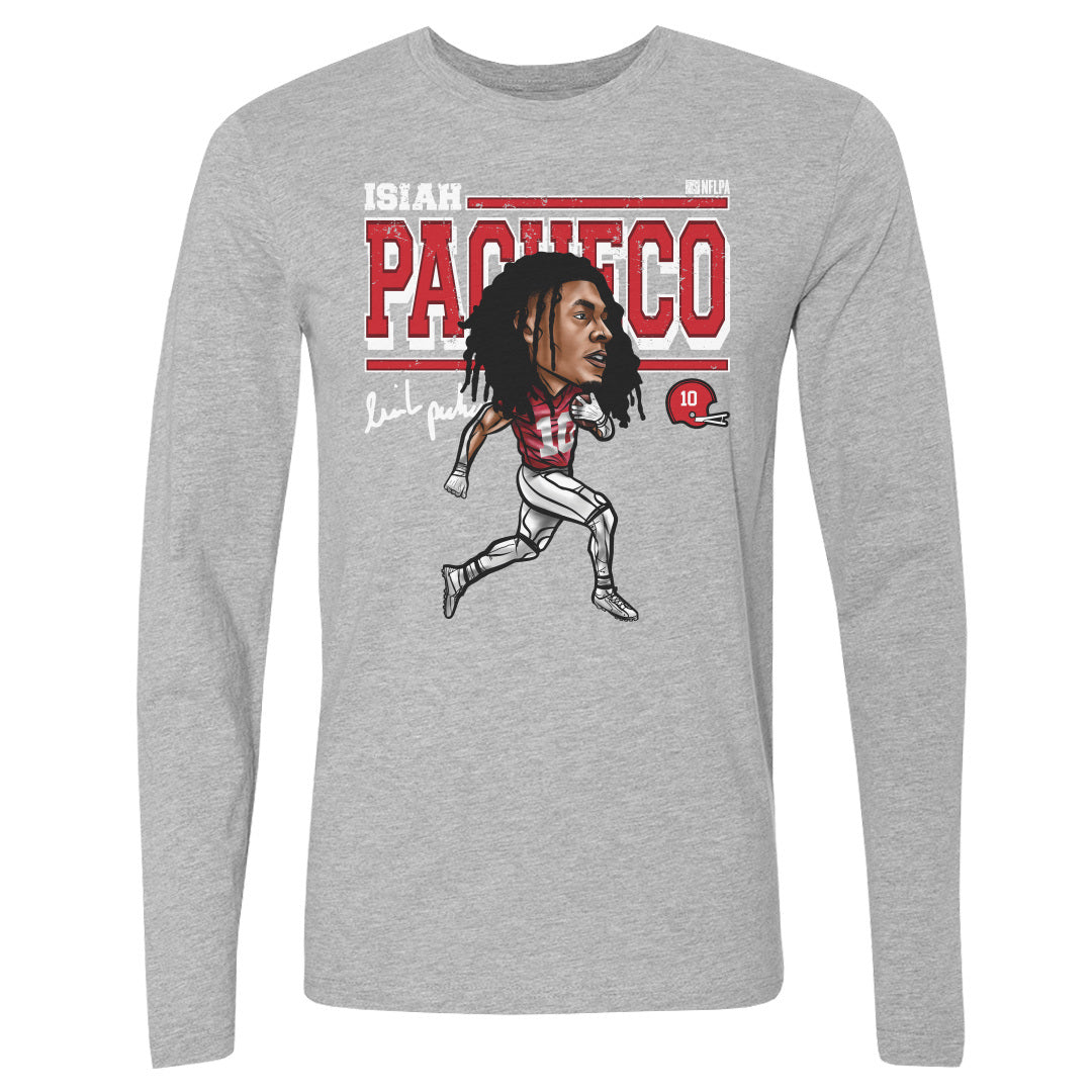 Isiah Pacheco Men&#39;s Long Sleeve T-Shirt | 500 LEVEL