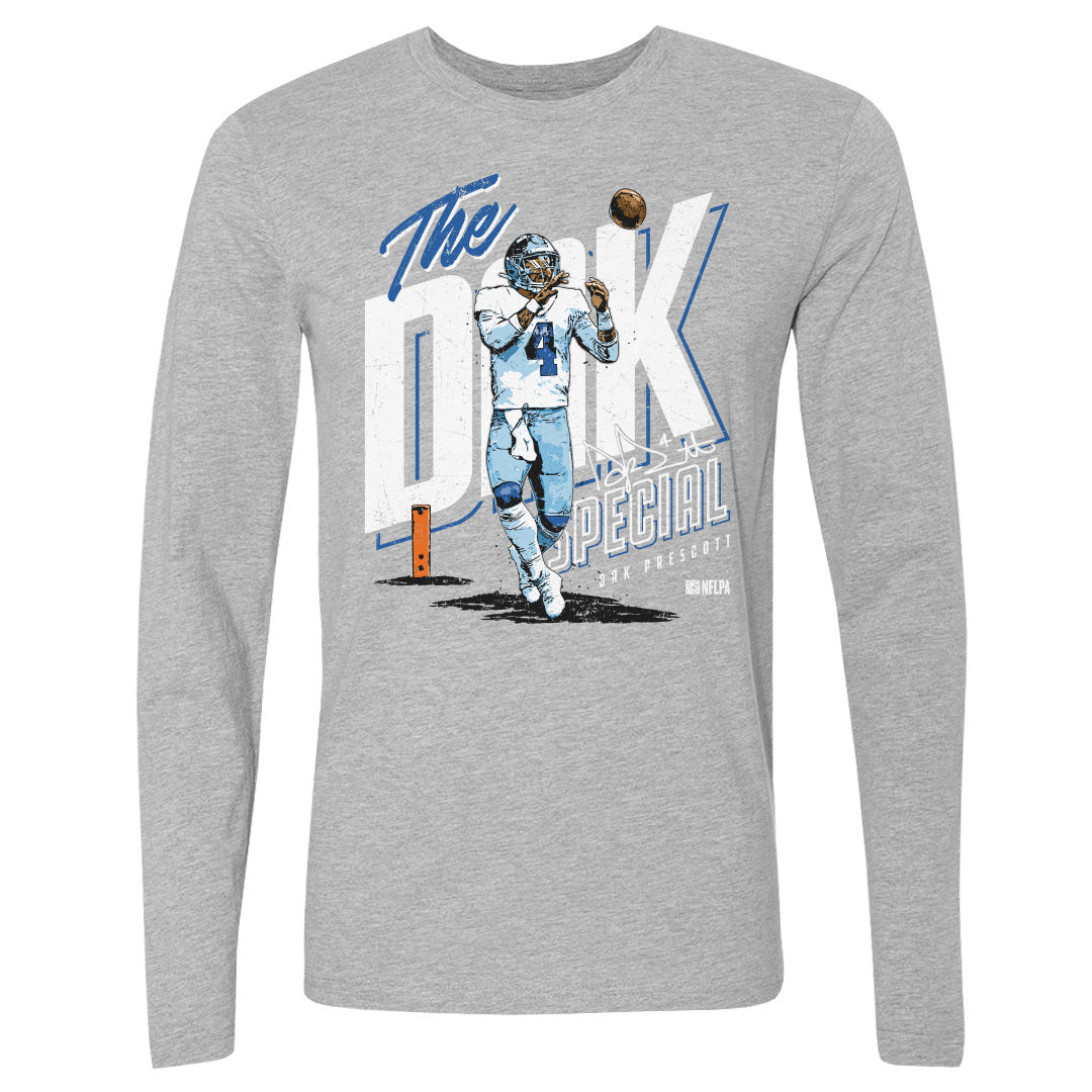 Dak Prescott Men&#39;s Long Sleeve T-Shirt | 500 LEVEL