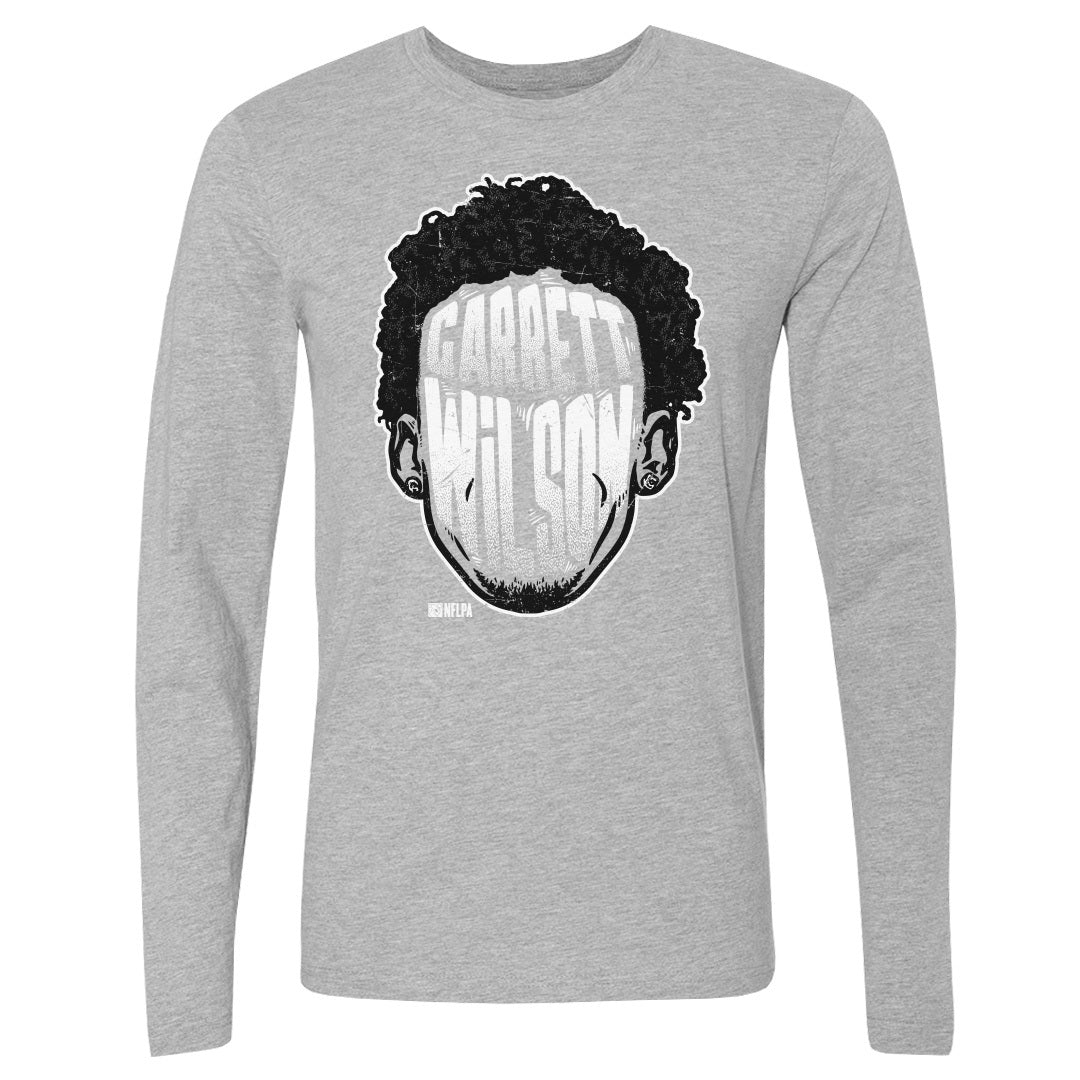 Garrett Wilson Men&#39;s Long Sleeve T-Shirt | 500 LEVEL