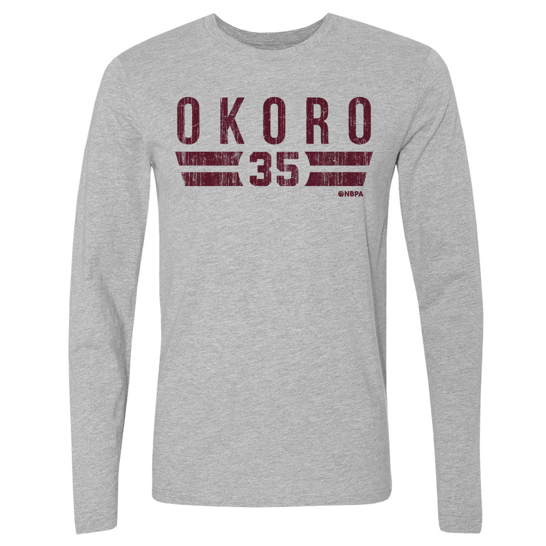 Isaac Okoro Men&#39;s Long Sleeve T-Shirt | 500 LEVEL