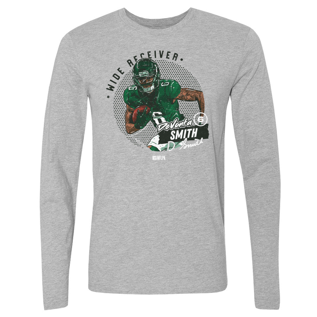 DeVonta Smith Men&#39;s Long Sleeve T-Shirt | 500 LEVEL