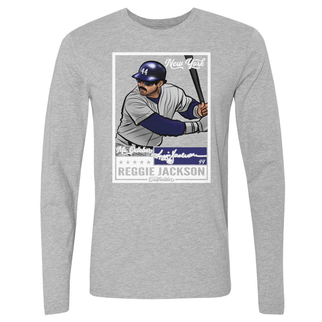 Reggie Jackson Men&#39;s Long Sleeve T-Shirt | 500 LEVEL