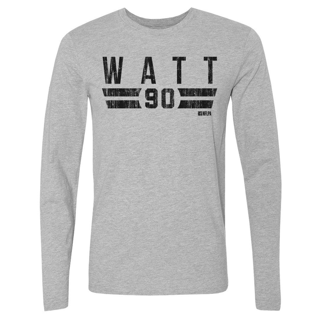 T.J. Watt Men&#39;s Long Sleeve T-Shirt | 500 LEVEL