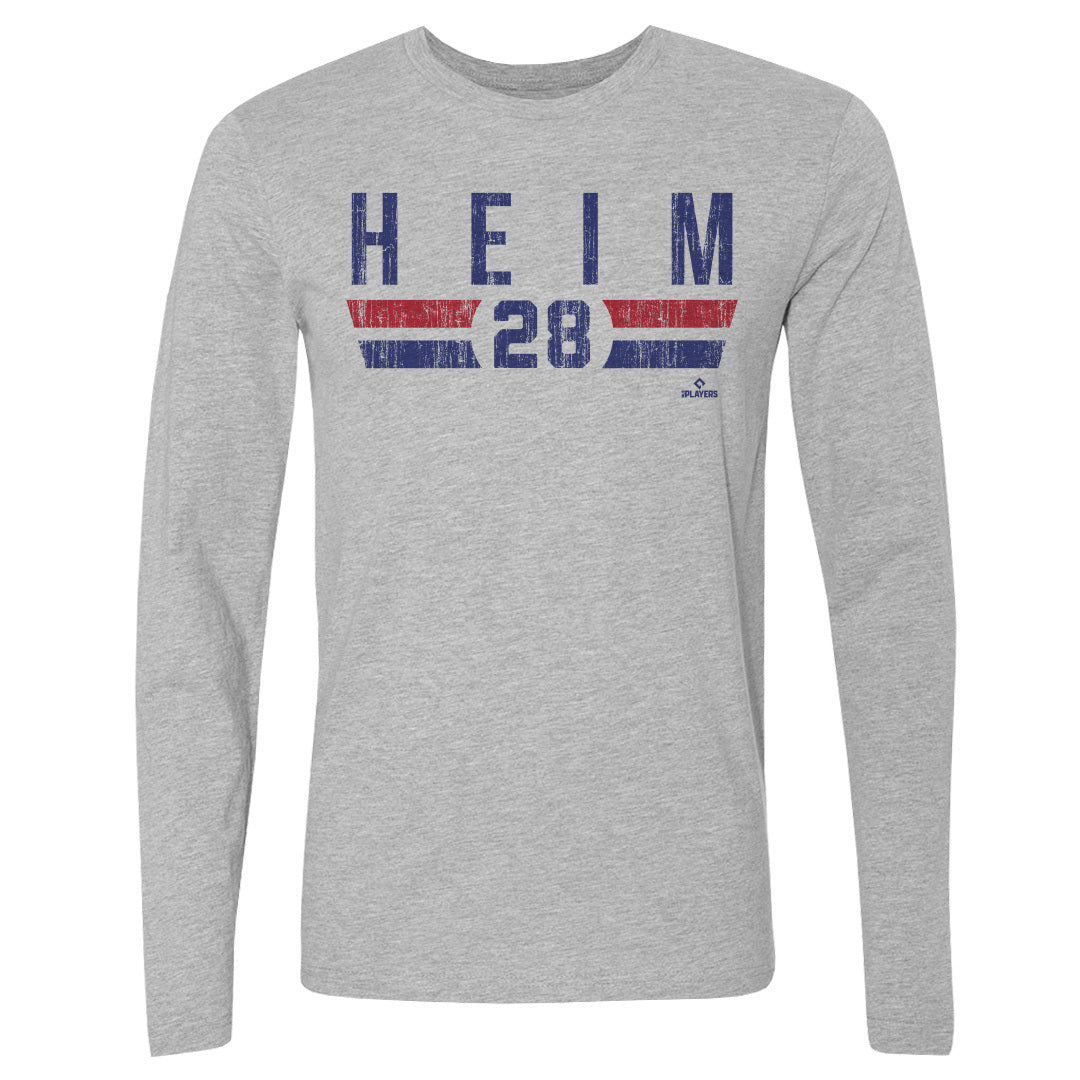 Jonah Heim Men&#39;s Long Sleeve T-Shirt | 500 LEVEL