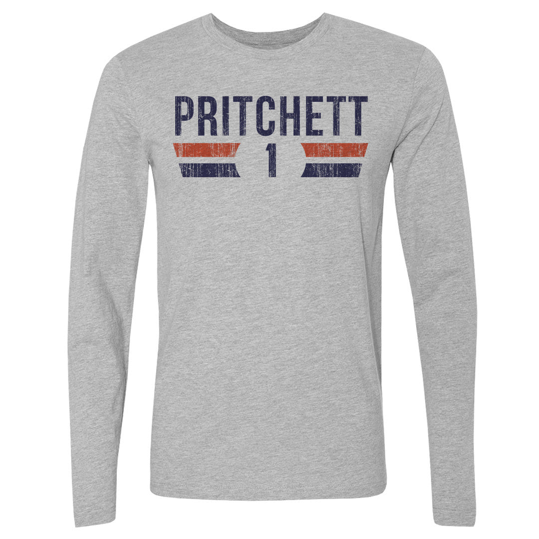 Nehemiah Pritchett Men&#39;s Long Sleeve T-Shirt | 500 LEVEL