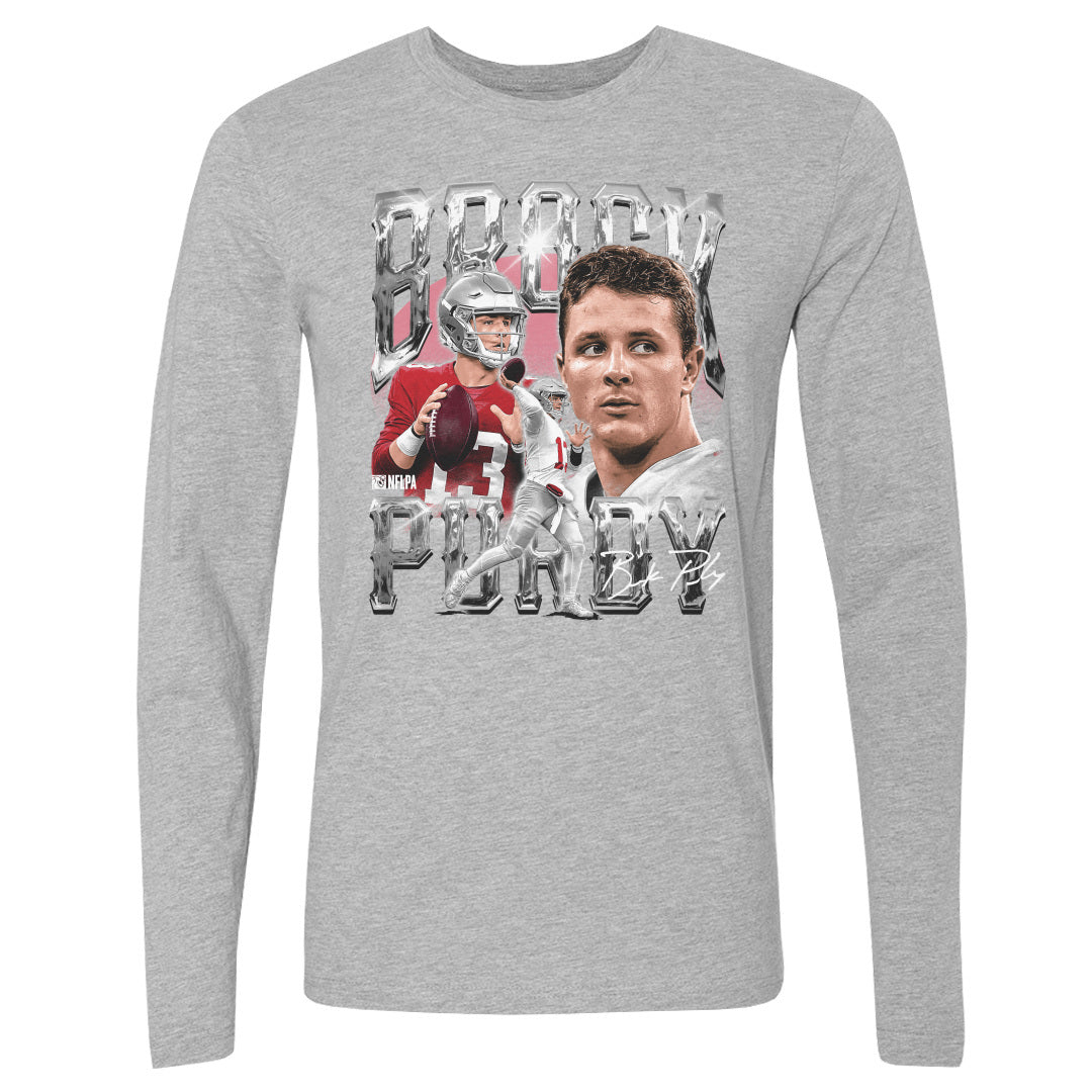 Brock Purdy Men&#39;s Long Sleeve T-Shirt | 500 LEVEL