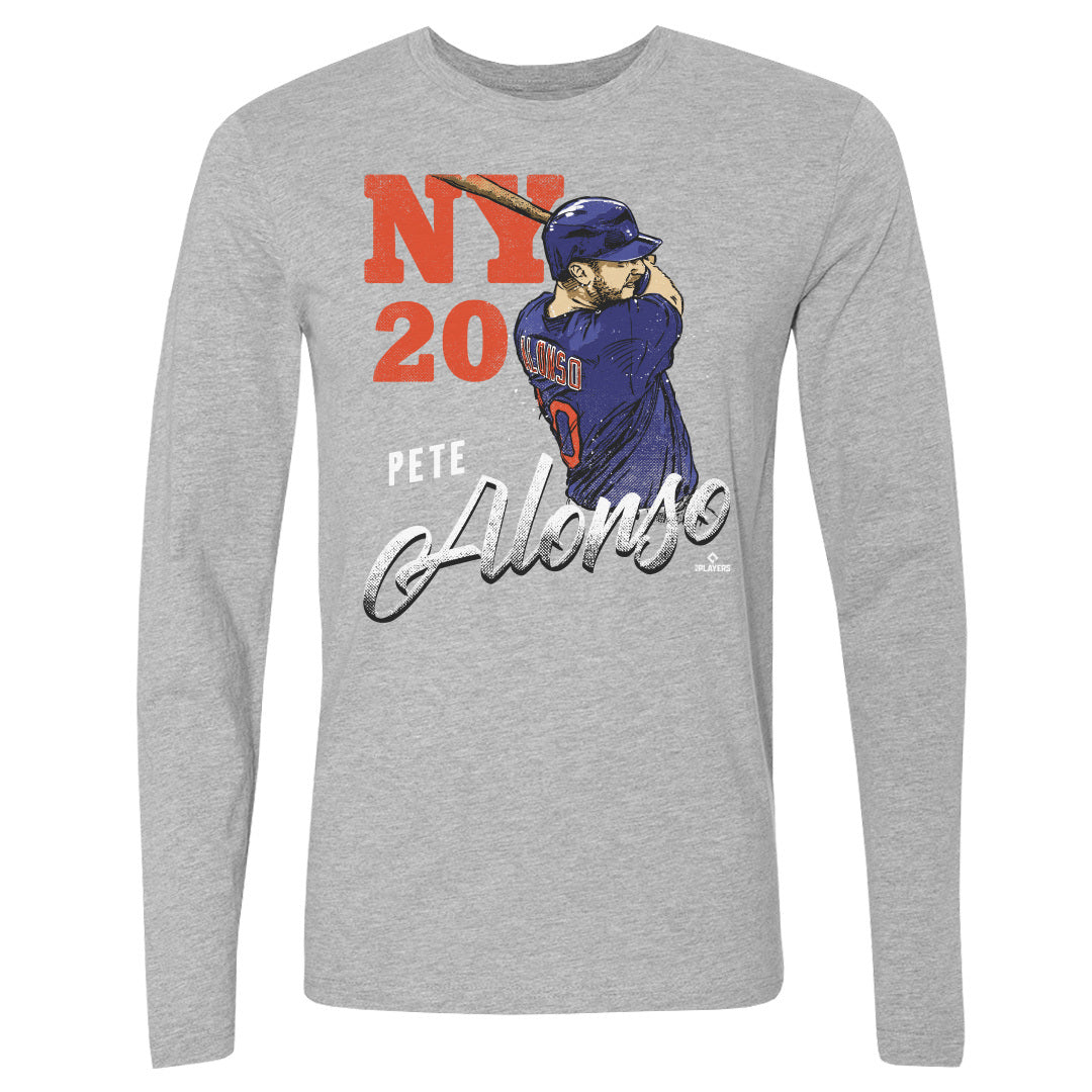 Pete Alonso Men&#39;s Long Sleeve T-Shirt | 500 LEVEL