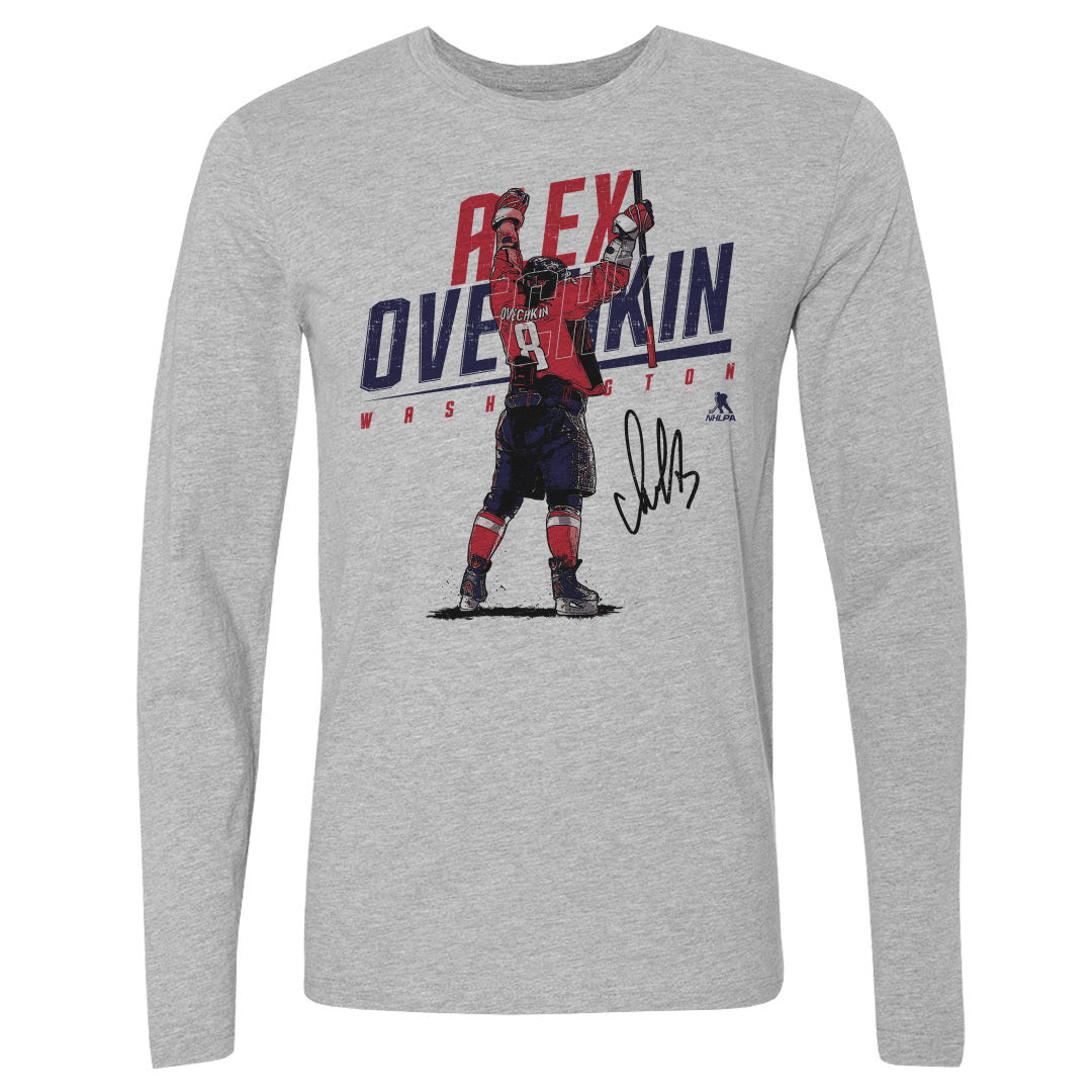 Alex Ovechkin Men&#39;s Long Sleeve T-Shirt | 500 LEVEL