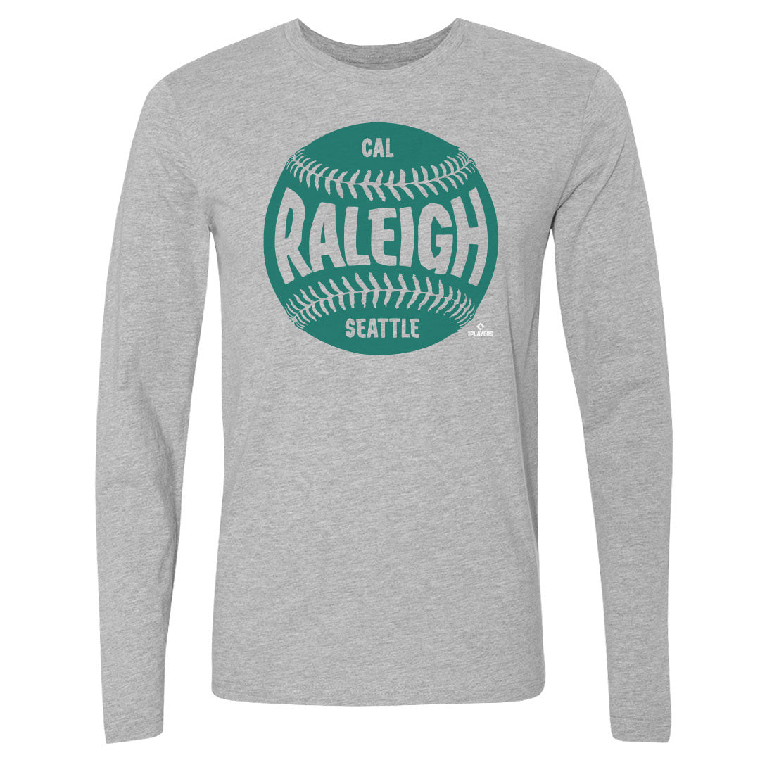 Cal Raleigh Men&#39;s Long Sleeve T-Shirt | 500 LEVEL