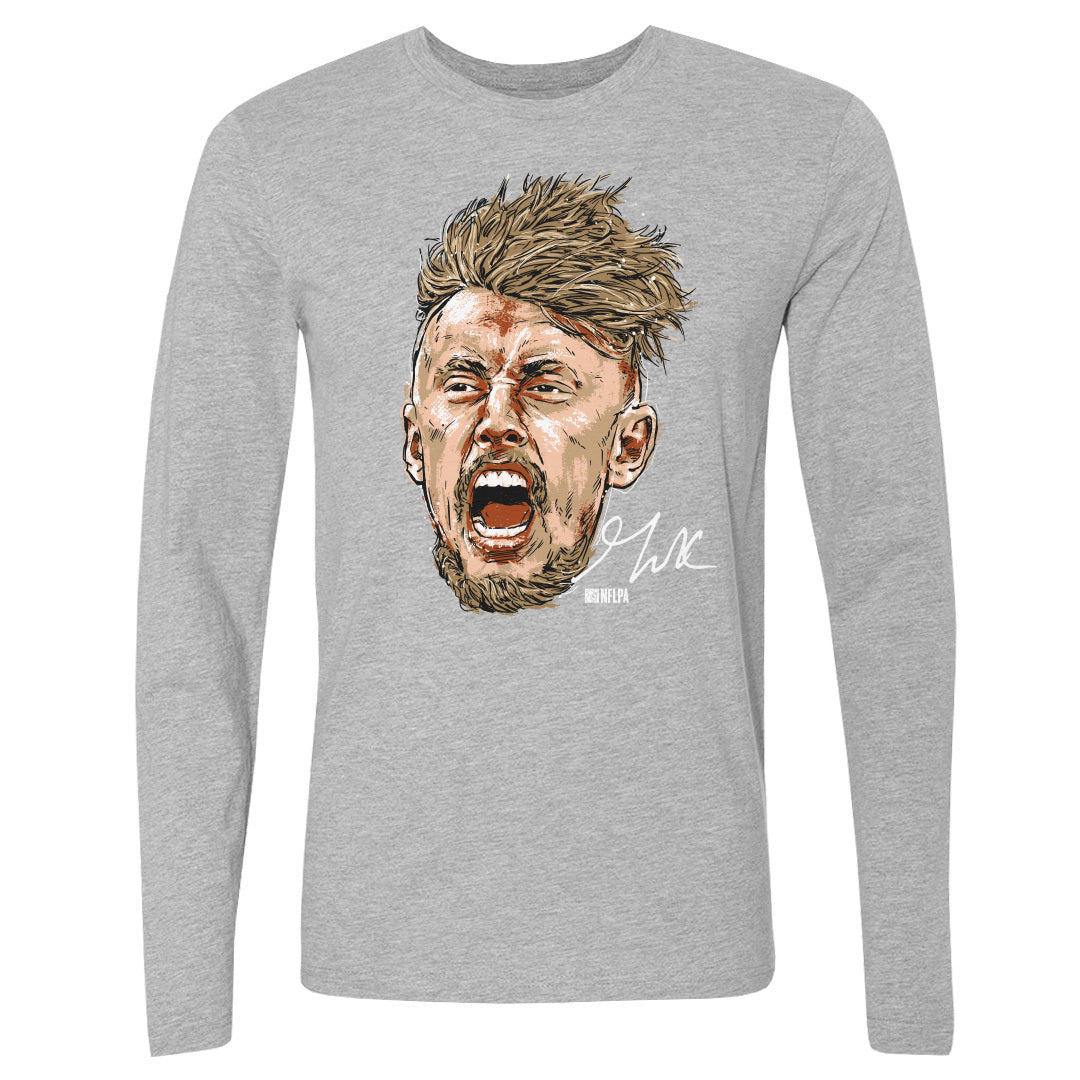 George Kittle Men&#39;s Long Sleeve T-Shirt | 500 LEVEL