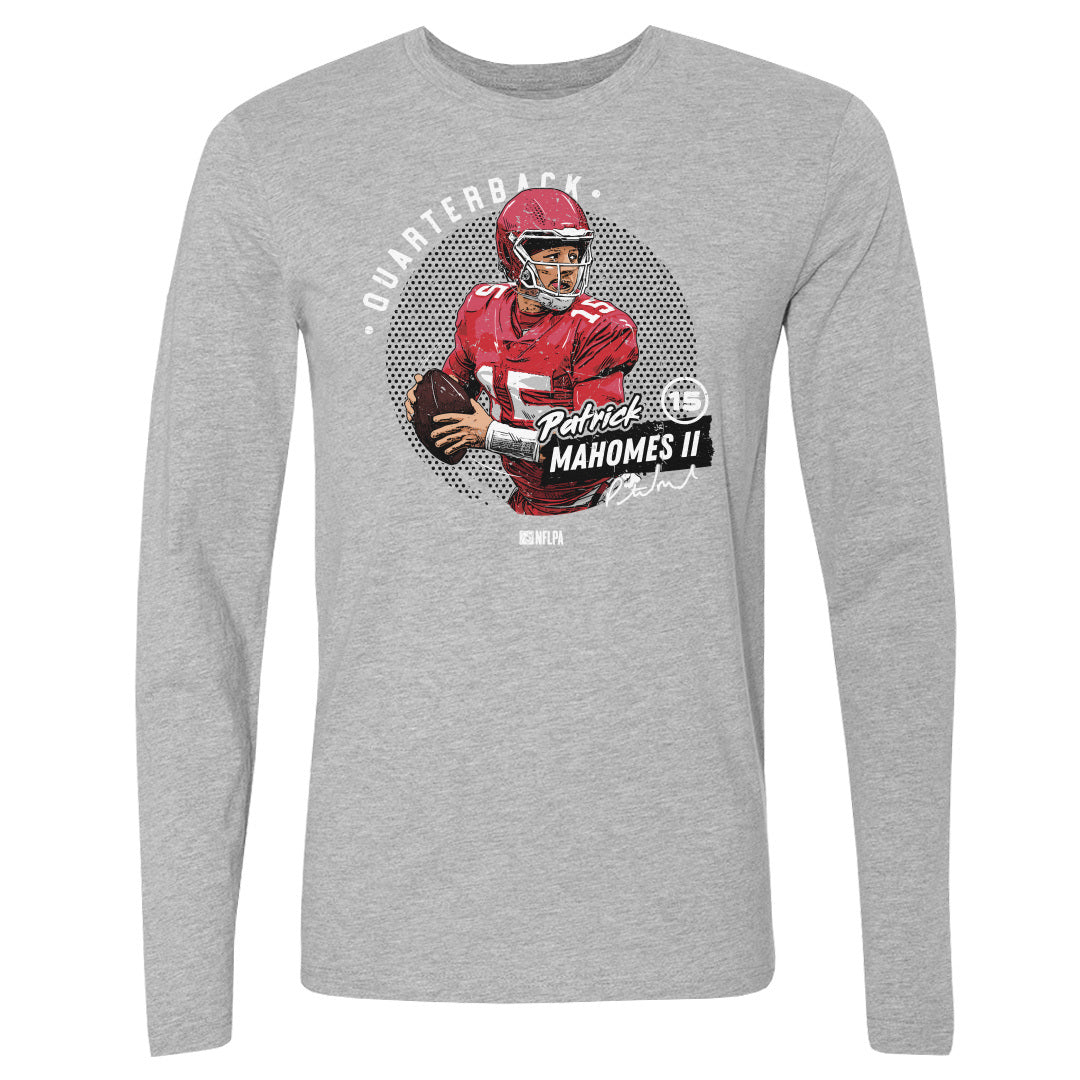 Patrick Mahomes Men&#39;s Long Sleeve T-Shirt | 500 LEVEL