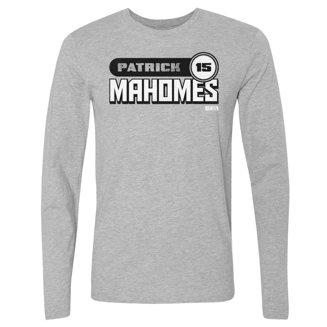 Patrick Mahomes Men&#39;s Long Sleeve T-Shirt | 500 LEVEL