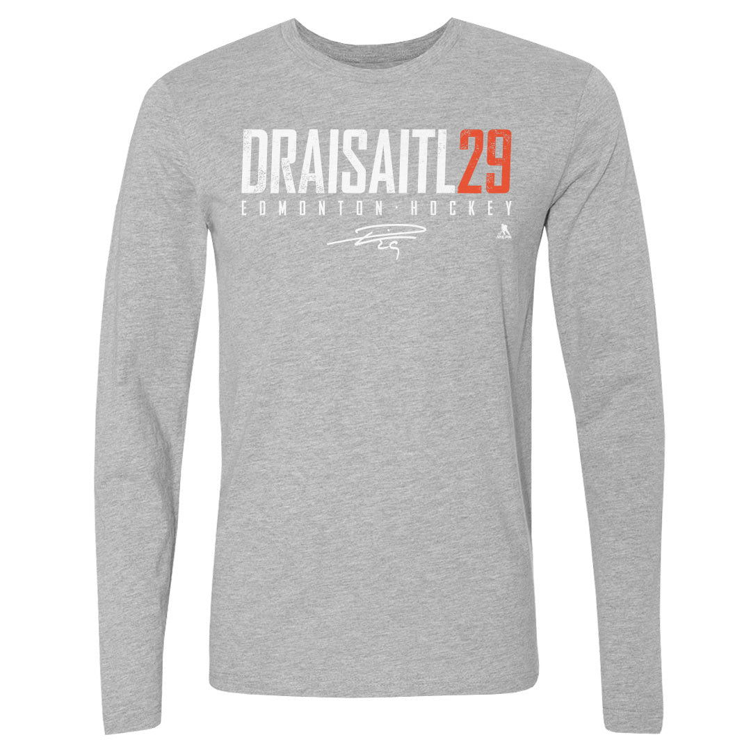 Leon Draisaitl Men&#39;s Long Sleeve T-Shirt | 500 LEVEL