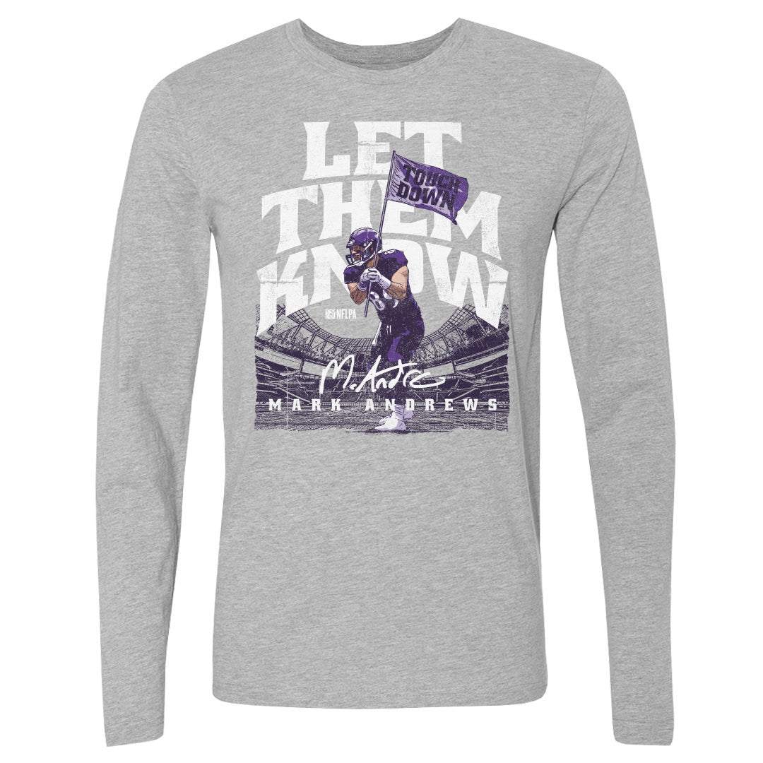 Mark Andrews Men&#39;s Long Sleeve T-Shirt | 500 LEVEL