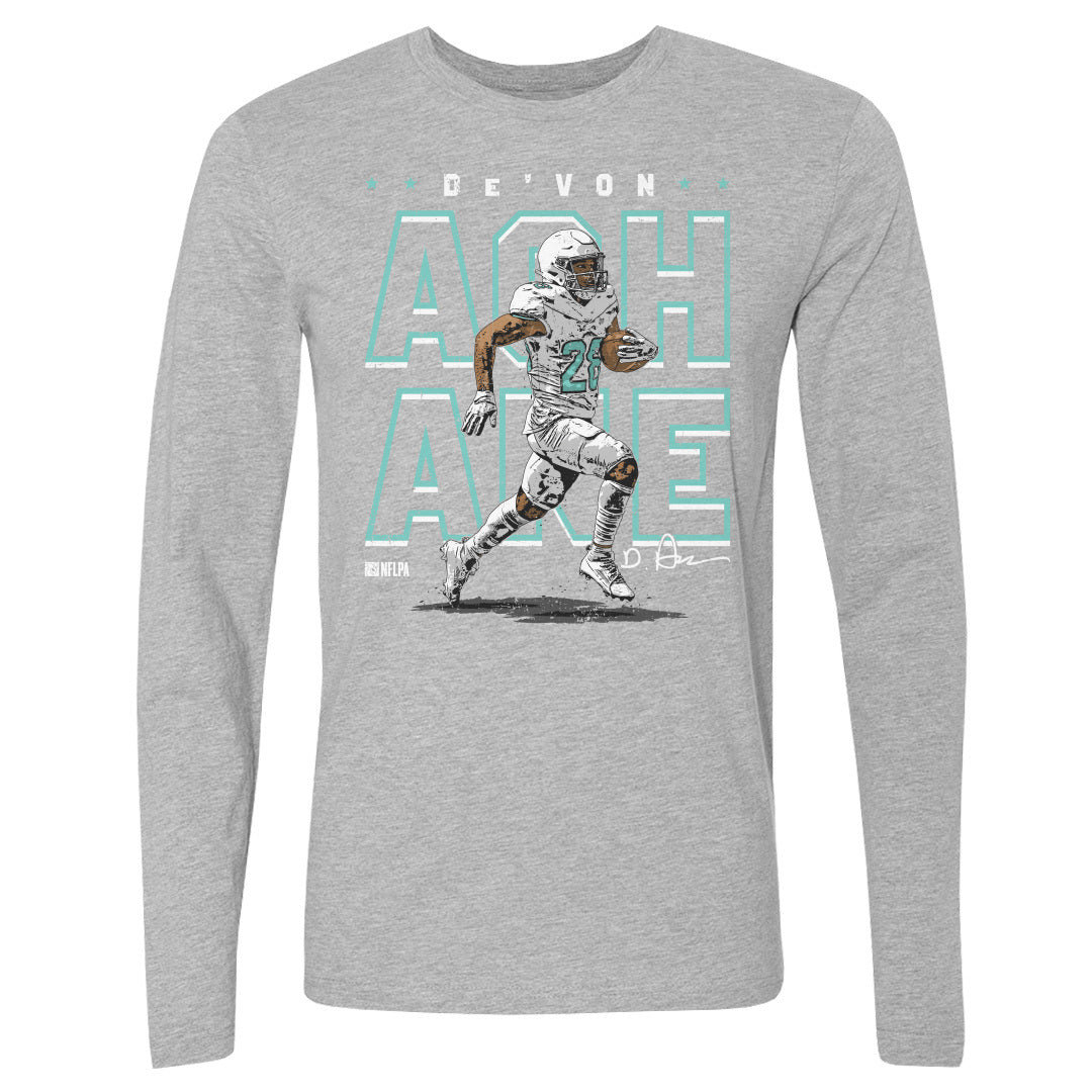 De&#39;Von Achane Men&#39;s Long Sleeve T-Shirt | 500 LEVEL