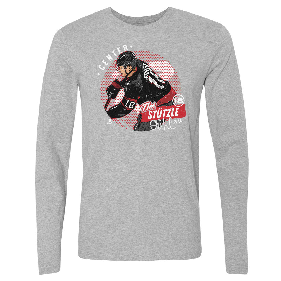 Tim Stutzle Men&#39;s Long Sleeve T-Shirt | 500 LEVEL