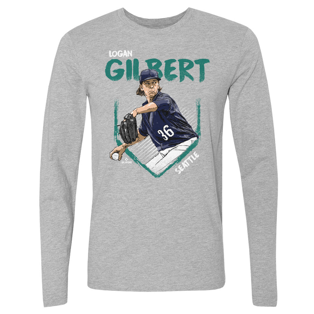 Logan Gilbert Men&#39;s Long Sleeve T-Shirt | 500 LEVEL